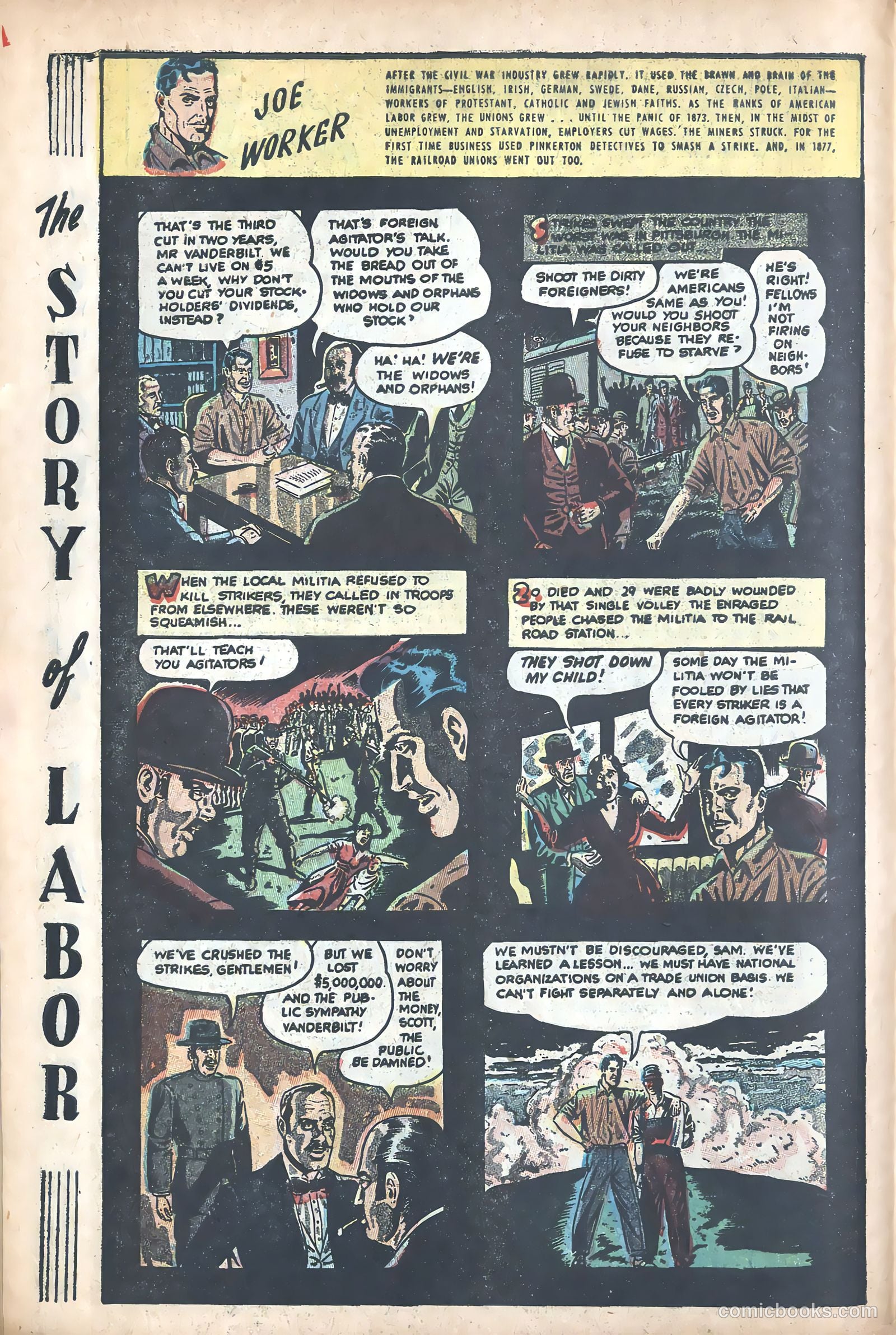 Joe Worker and the Story of Labor #nn — page 12 of 47