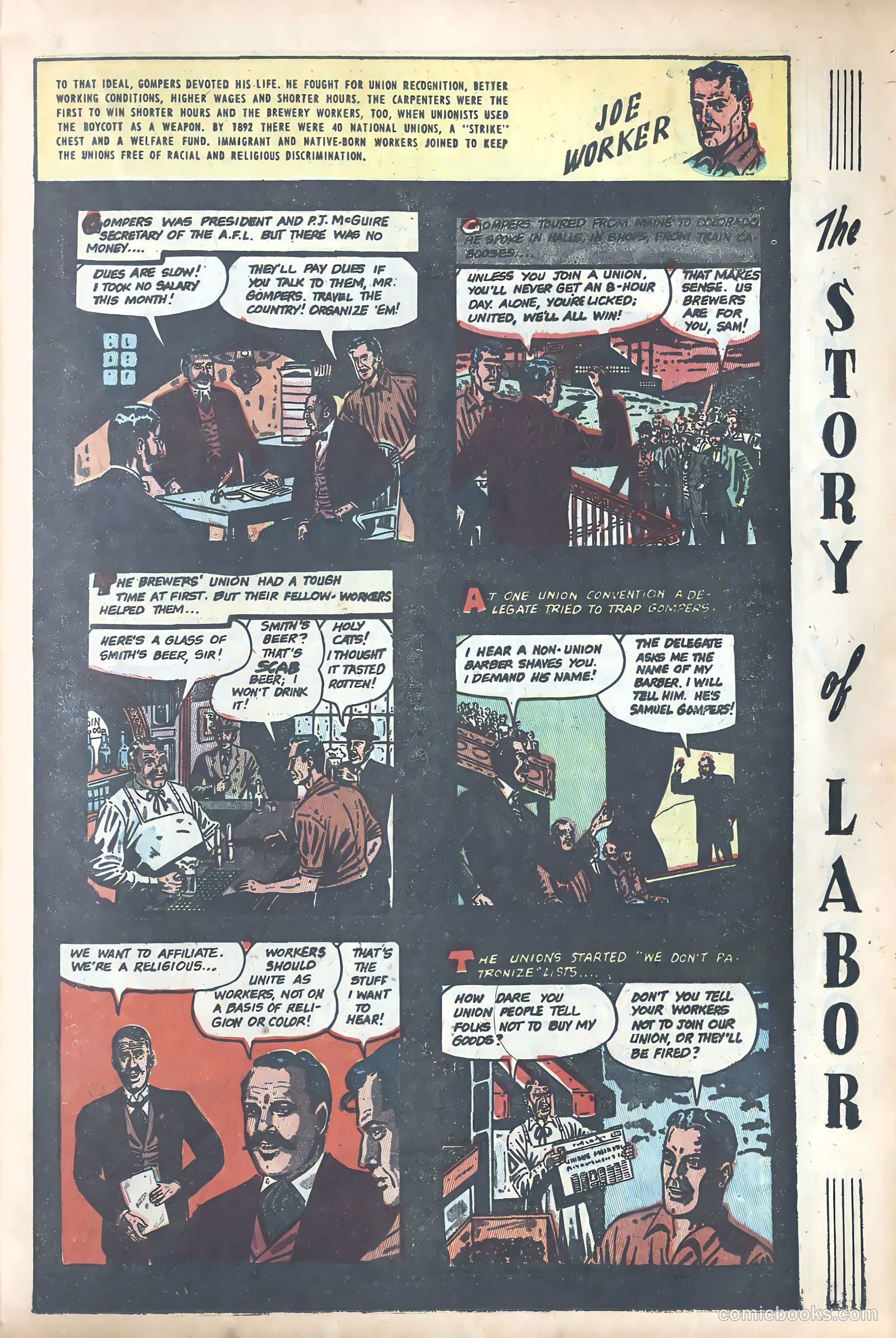 Joe Worker and the Story of Labor #nn — page 15 of 47