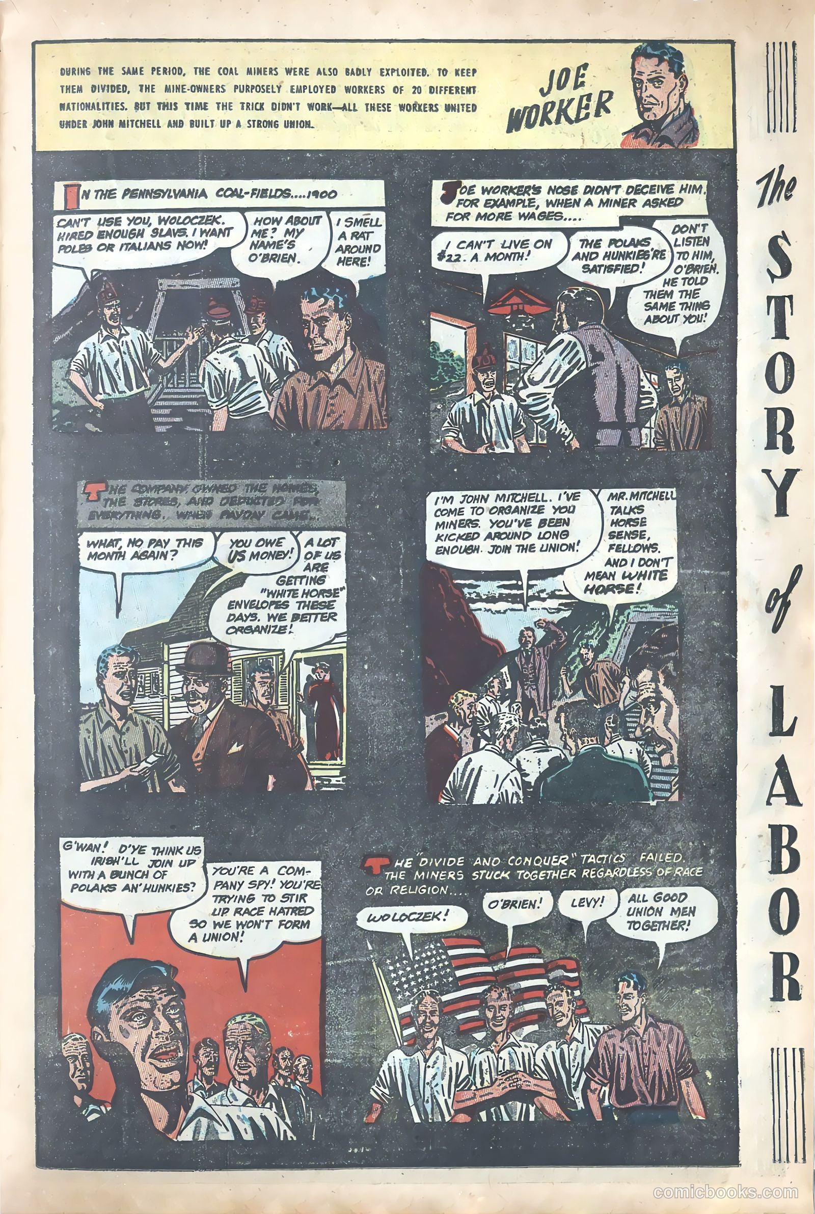 Joe Worker and the Story of Labor #nn — page 17 of 47