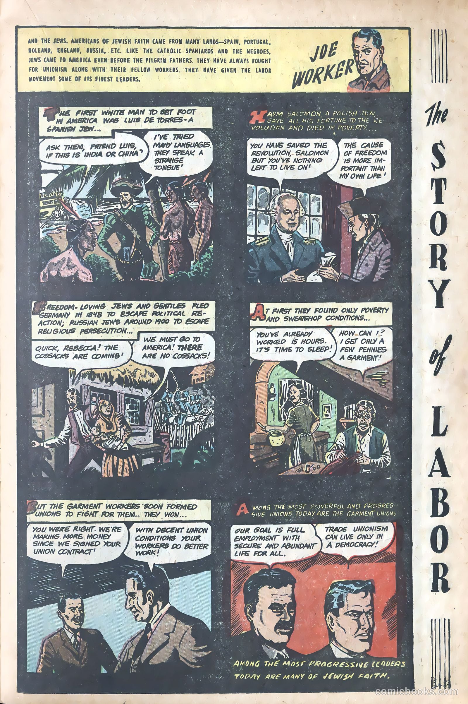 Joe Worker and the Story of Labor #nn — page 19 of 47