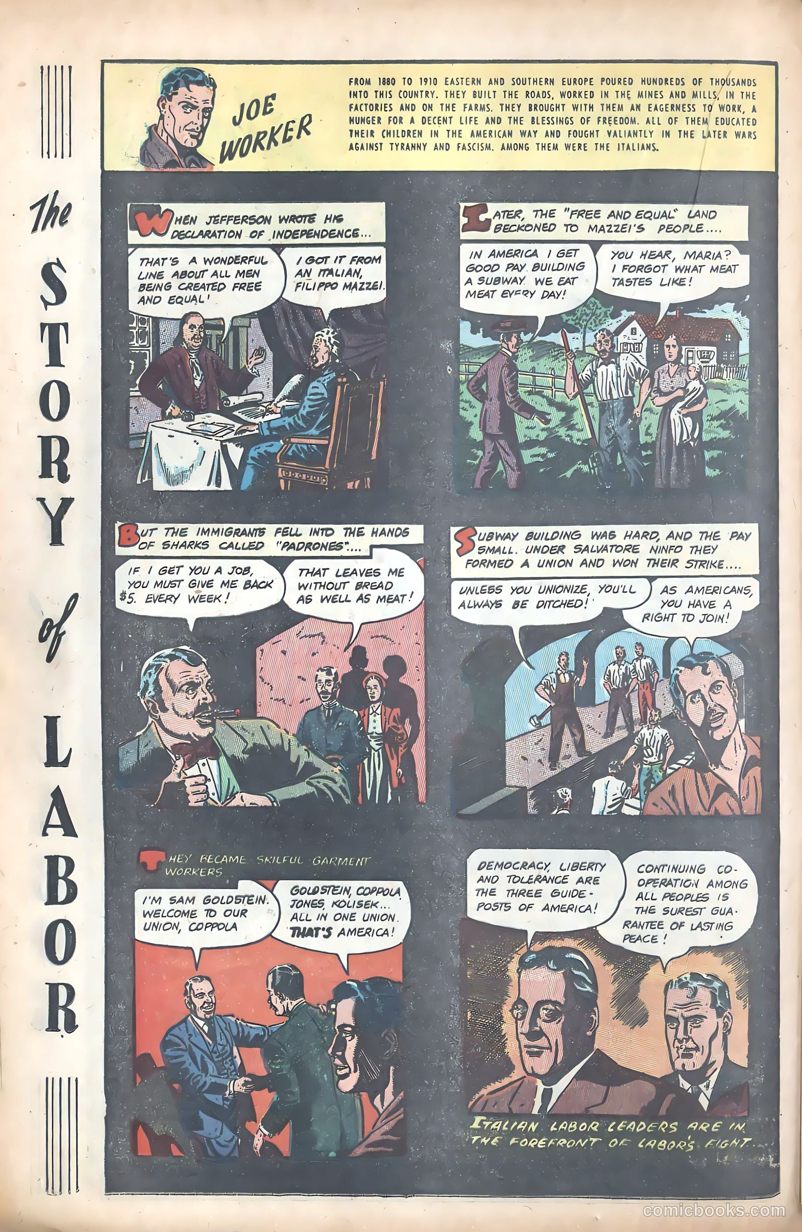 Joe Worker and the Story of Labor #nn — page 20 of 47