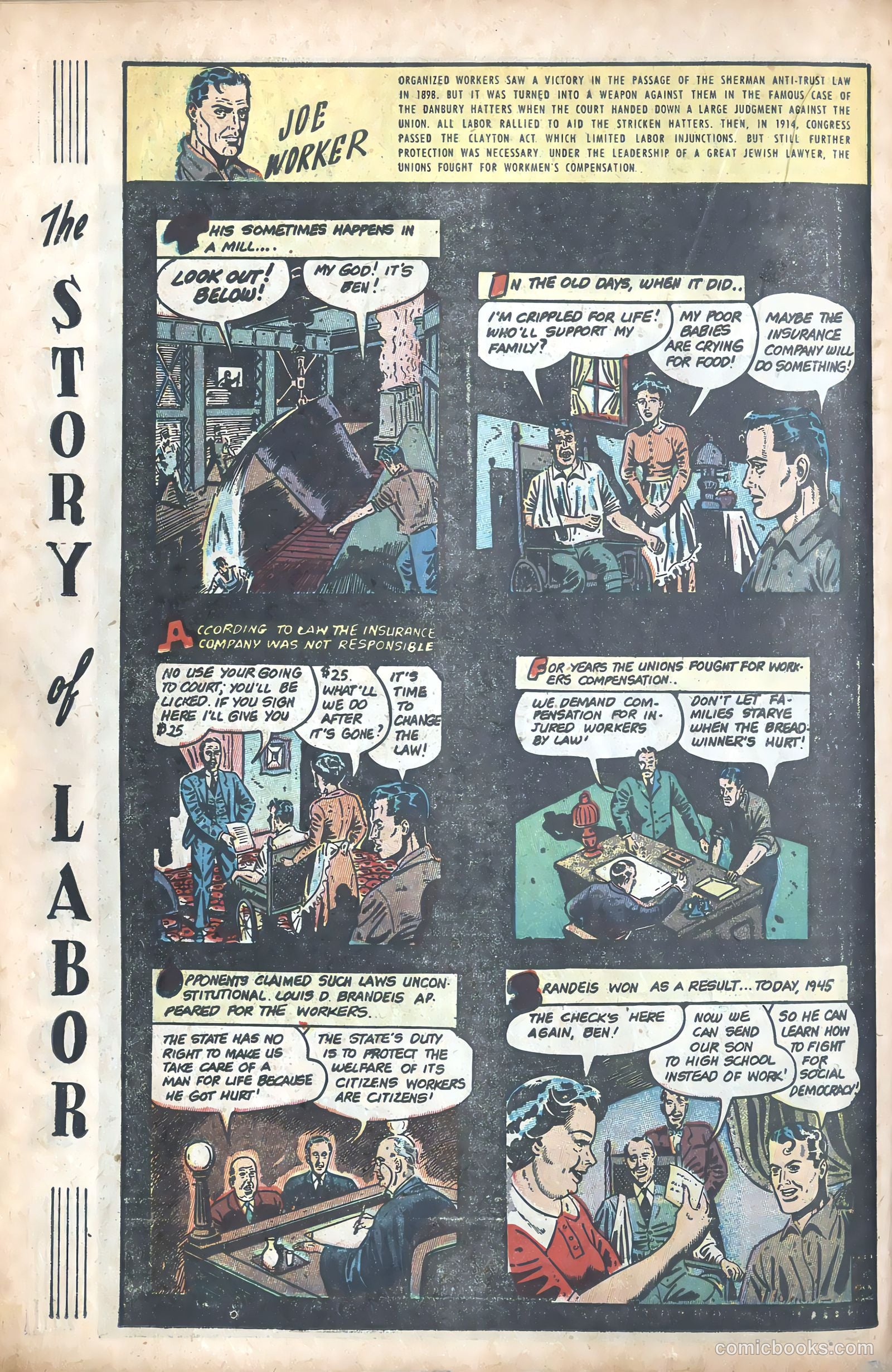 Joe Worker and the Story of Labor #nn — page 22 of 47