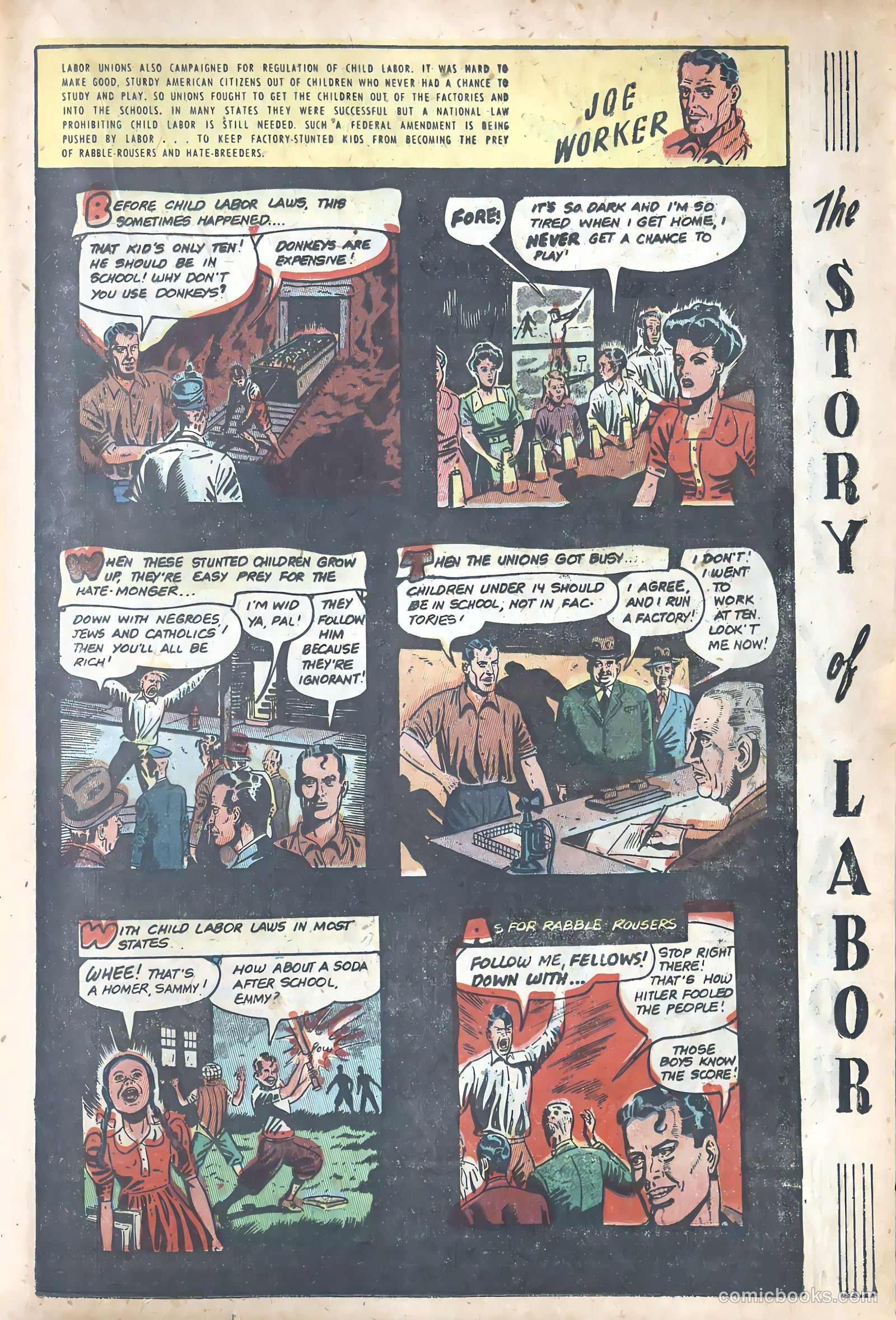 Joe Worker and the Story of Labor #nn — page 23 of 47