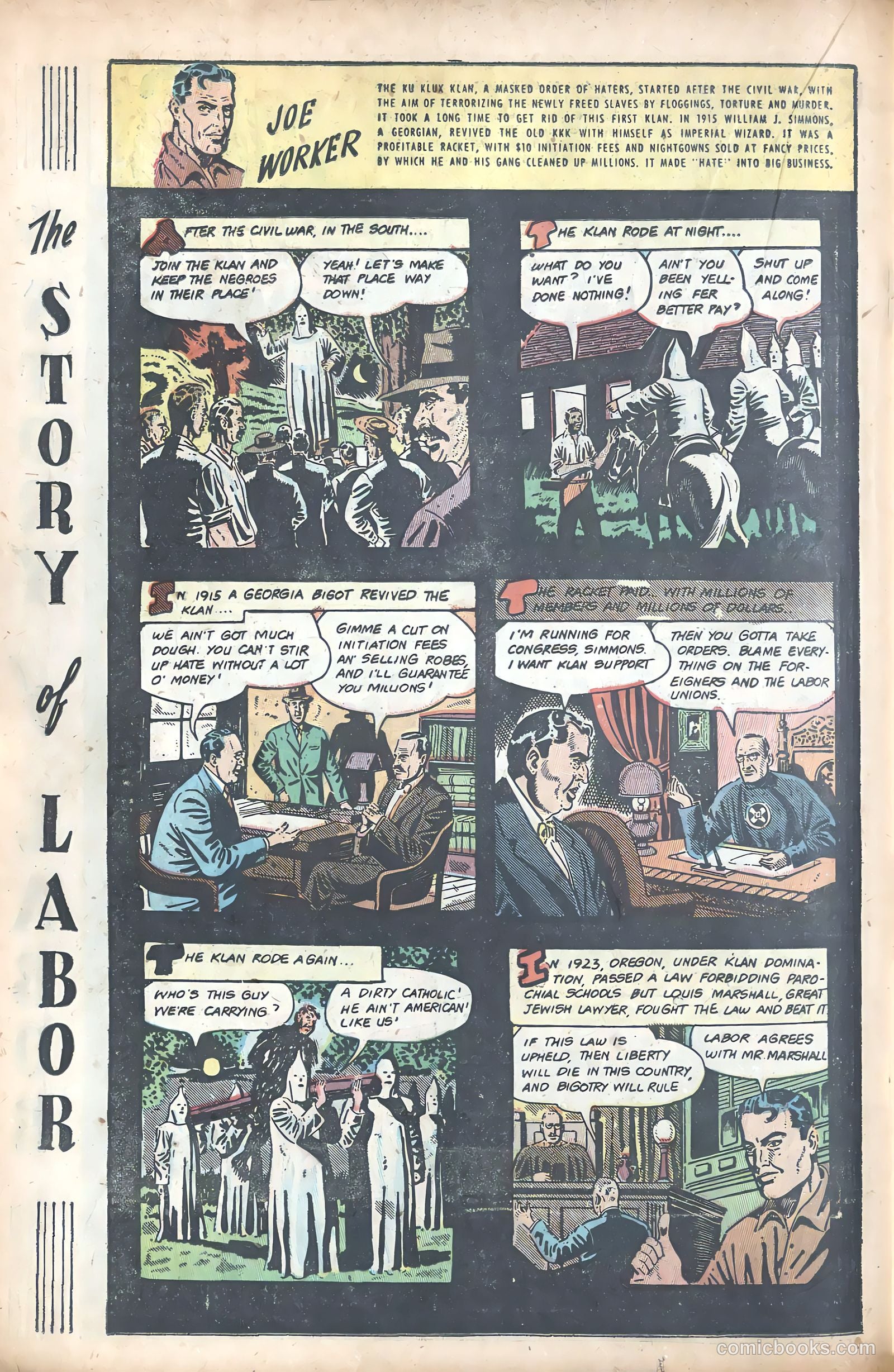 Joe Worker and the Story of Labor #nn — page 24 of 47