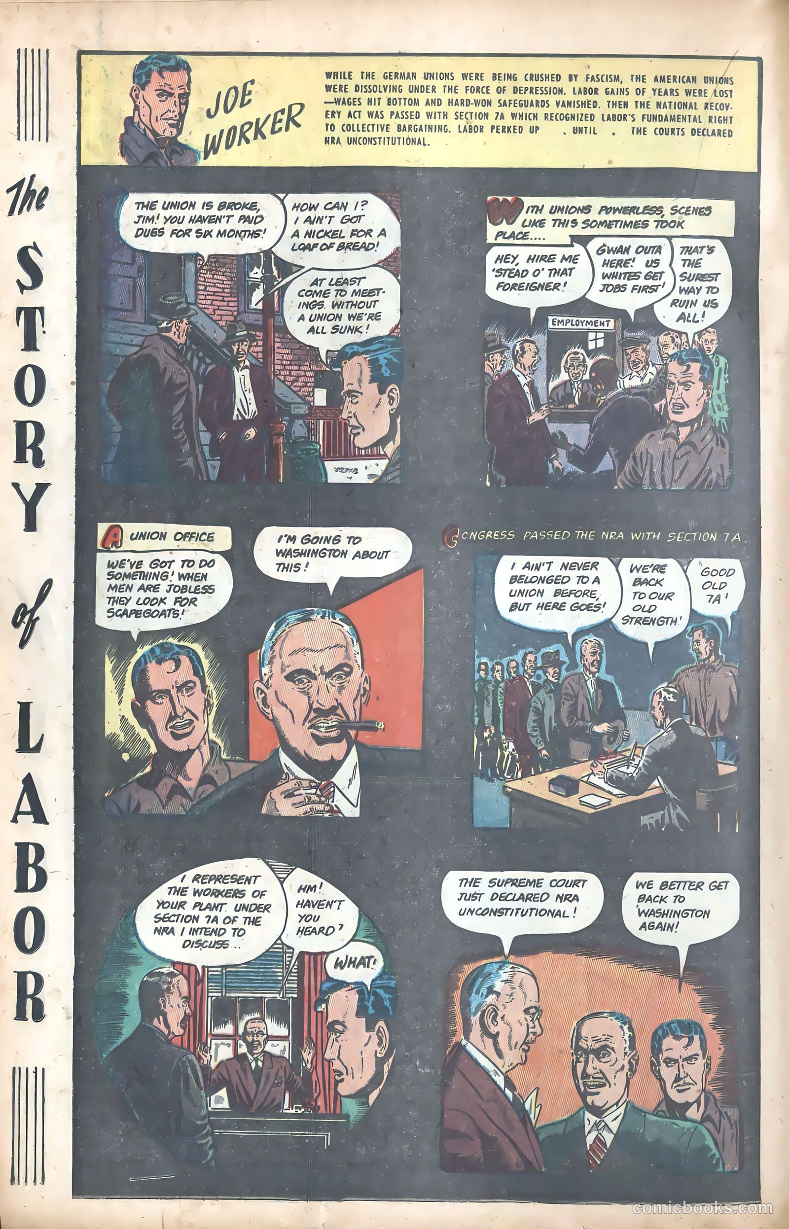 Joe Worker and the Story of Labor #nn — page 28 of 47