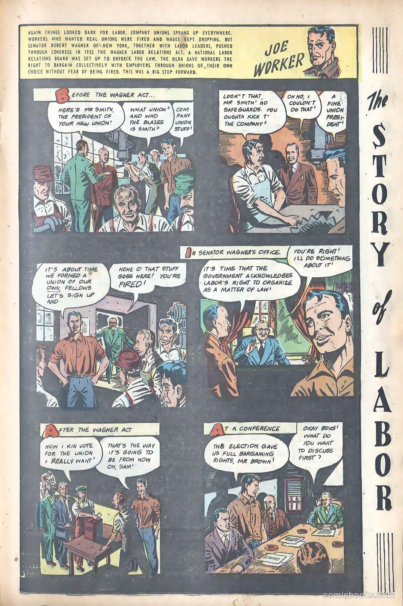 Joe Worker and the Story of Labor #nn — page 29 of 47
