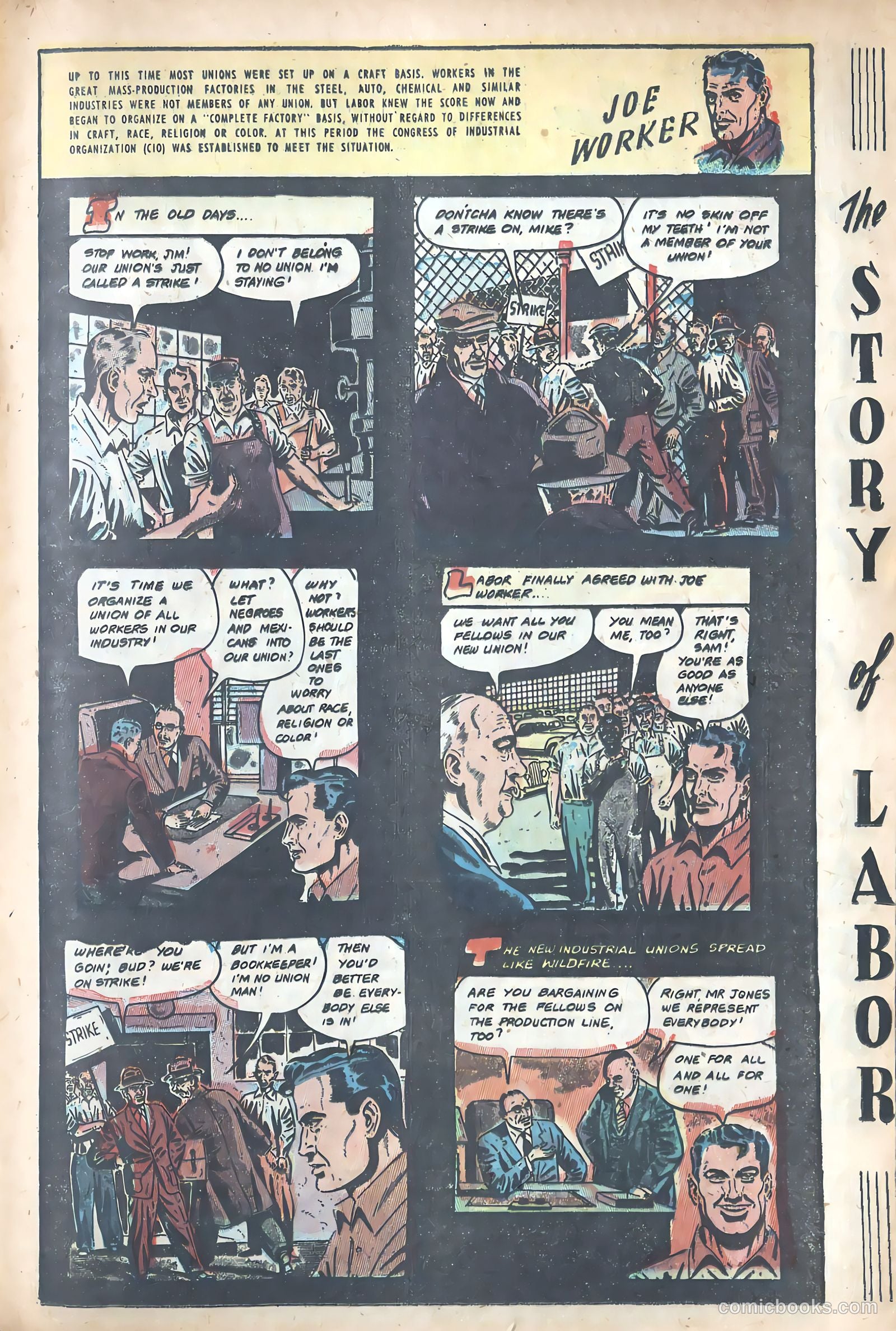 Joe Worker and the Story of Labor #nn — page 31 of 47