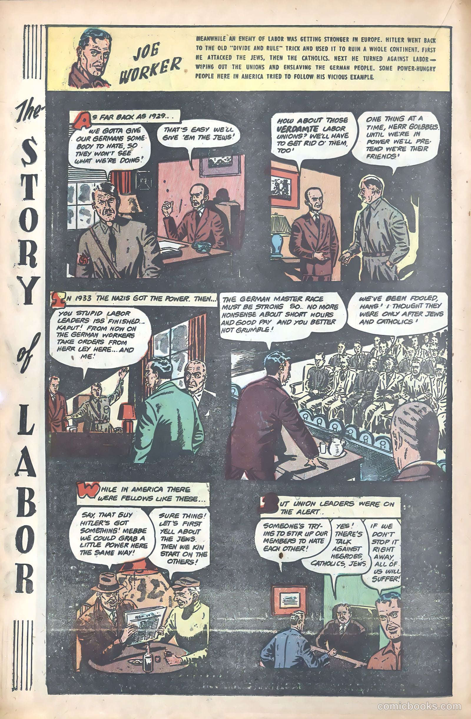Joe Worker and the Story of Labor #nn — page 32 of 47