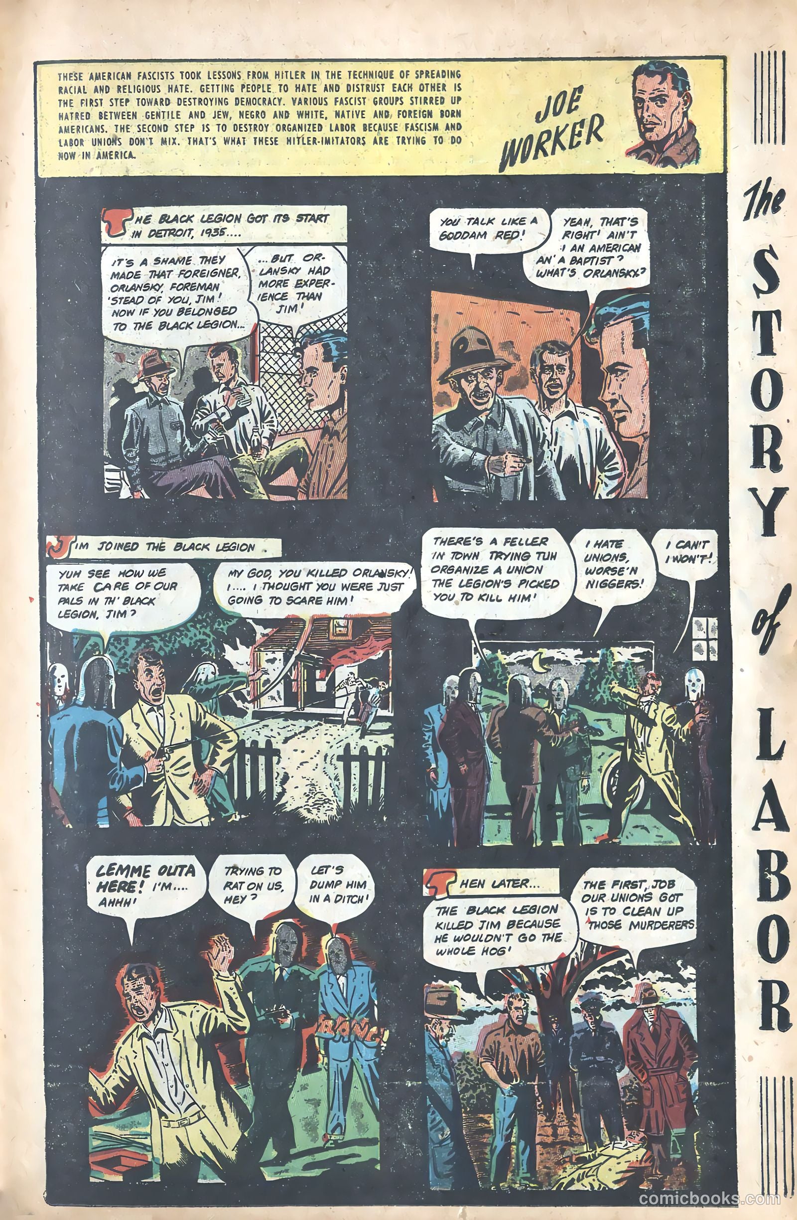 Joe Worker and the Story of Labor #nn — page 33 of 47