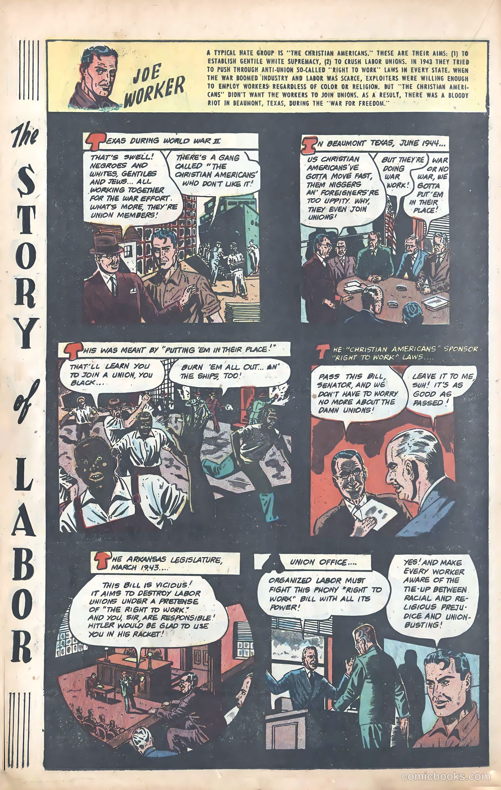 Joe Worker and the Story of Labor #nn — page 34 of 47