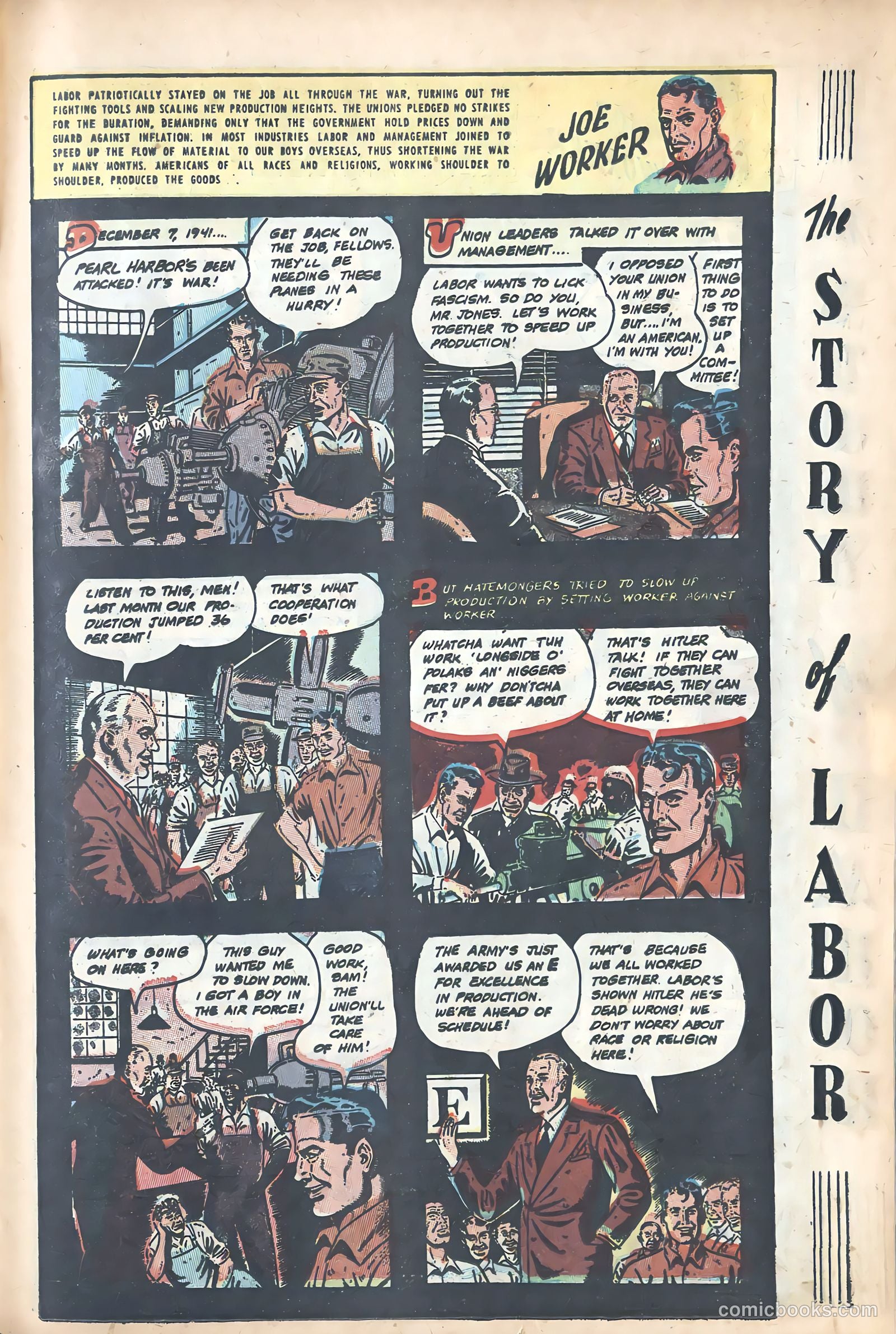 Joe Worker and the Story of Labor #nn — page 35 of 47
