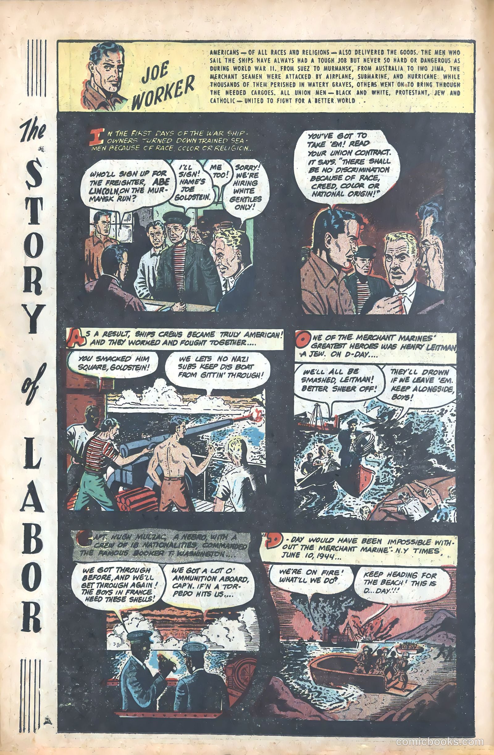 Joe Worker and the Story of Labor #nn — page 36 of 47