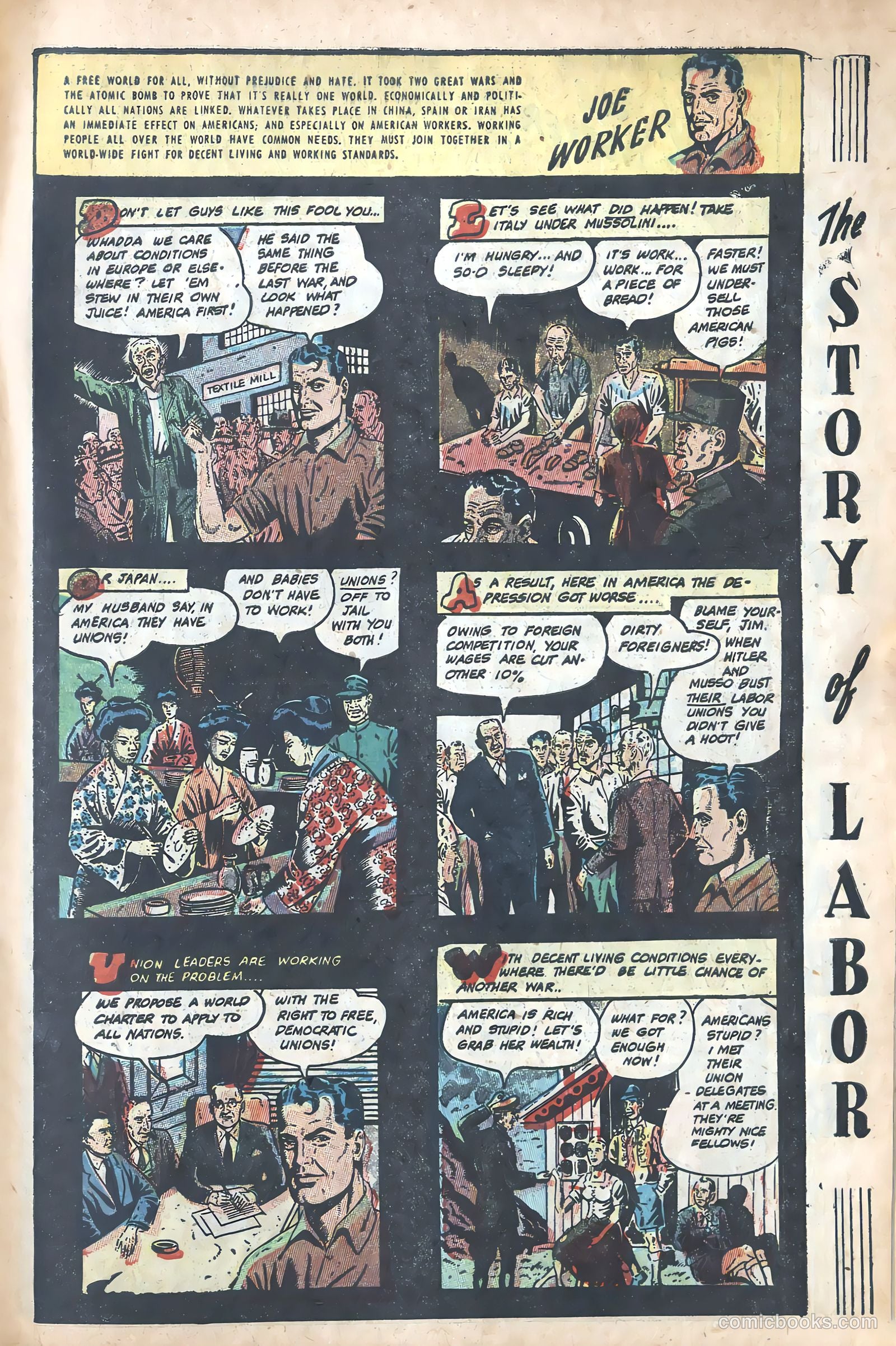 Joe Worker and the Story of Labor #nn — page 37 of 47