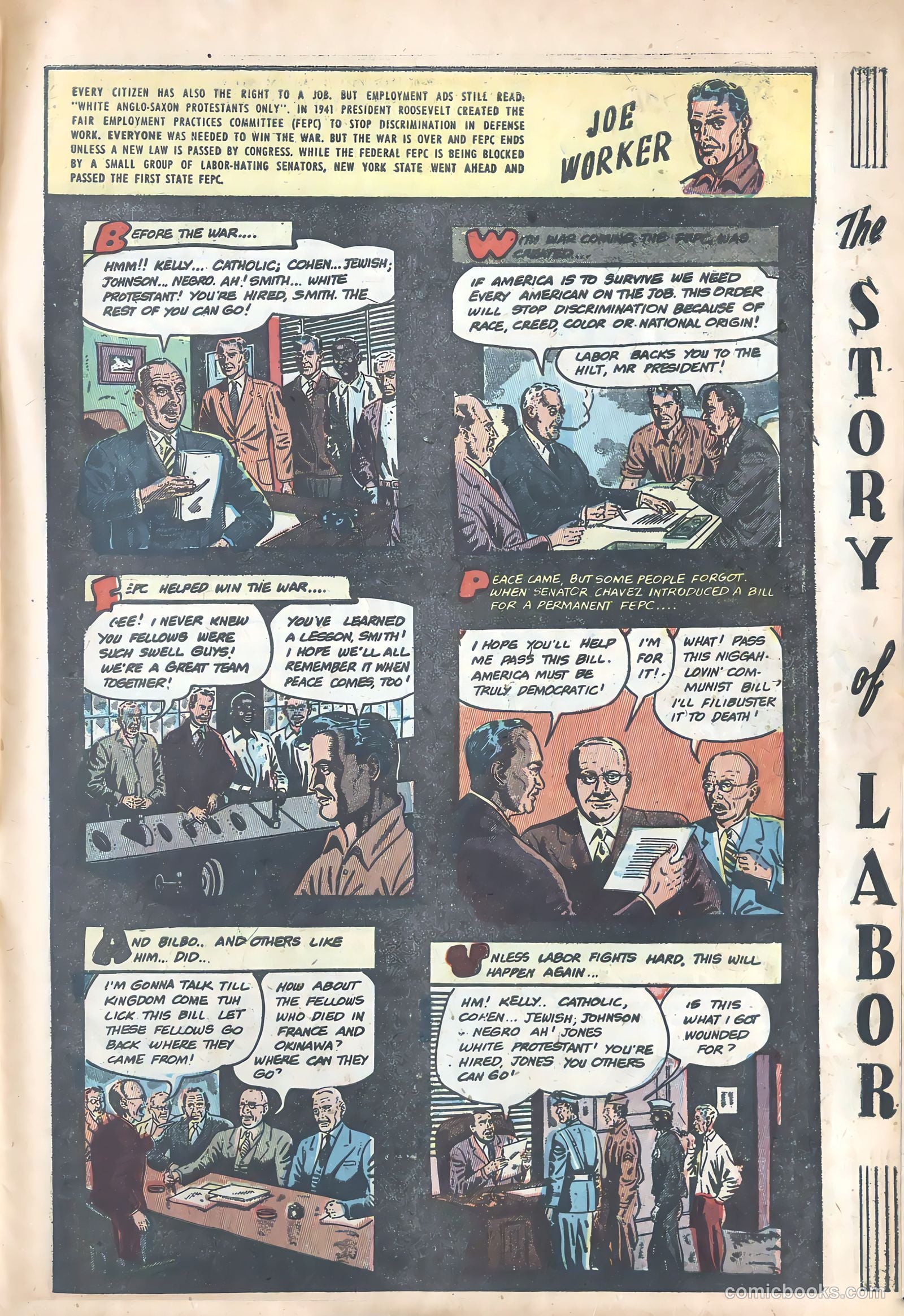 Joe Worker and the Story of Labor #nn — page 41 of 47