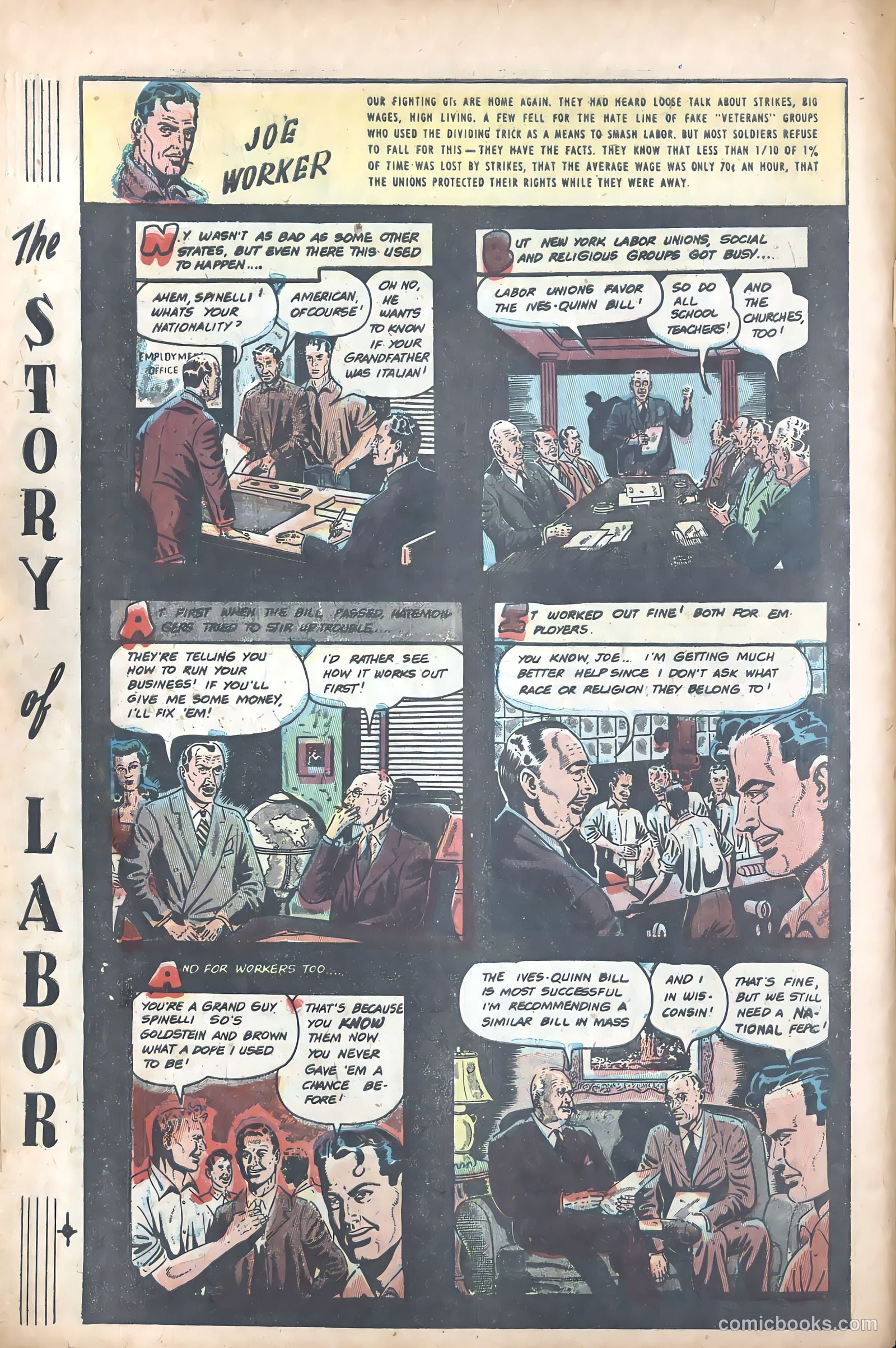 Joe Worker and the Story of Labor #nn — page 42 of 47