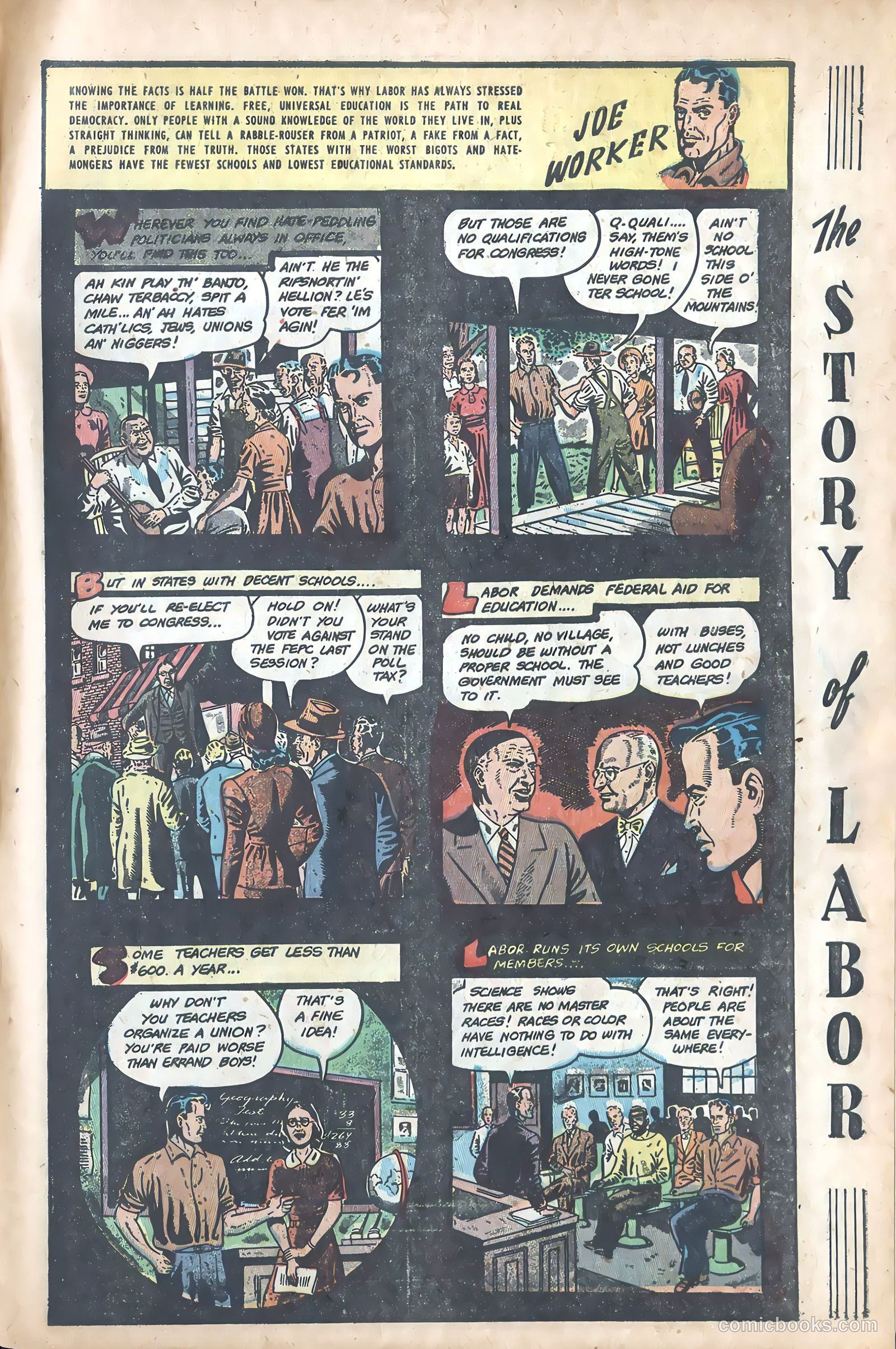 Joe Worker and the Story of Labor #nn — page 43 of 47