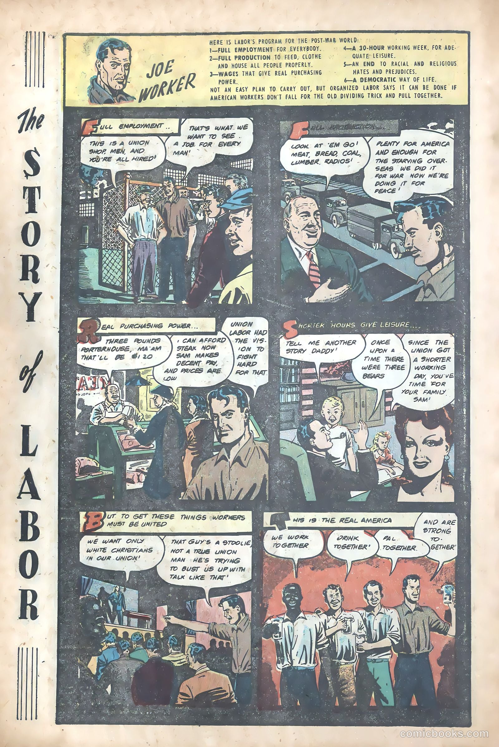 Joe Worker and the Story of Labor #nn — page 46 of 47
