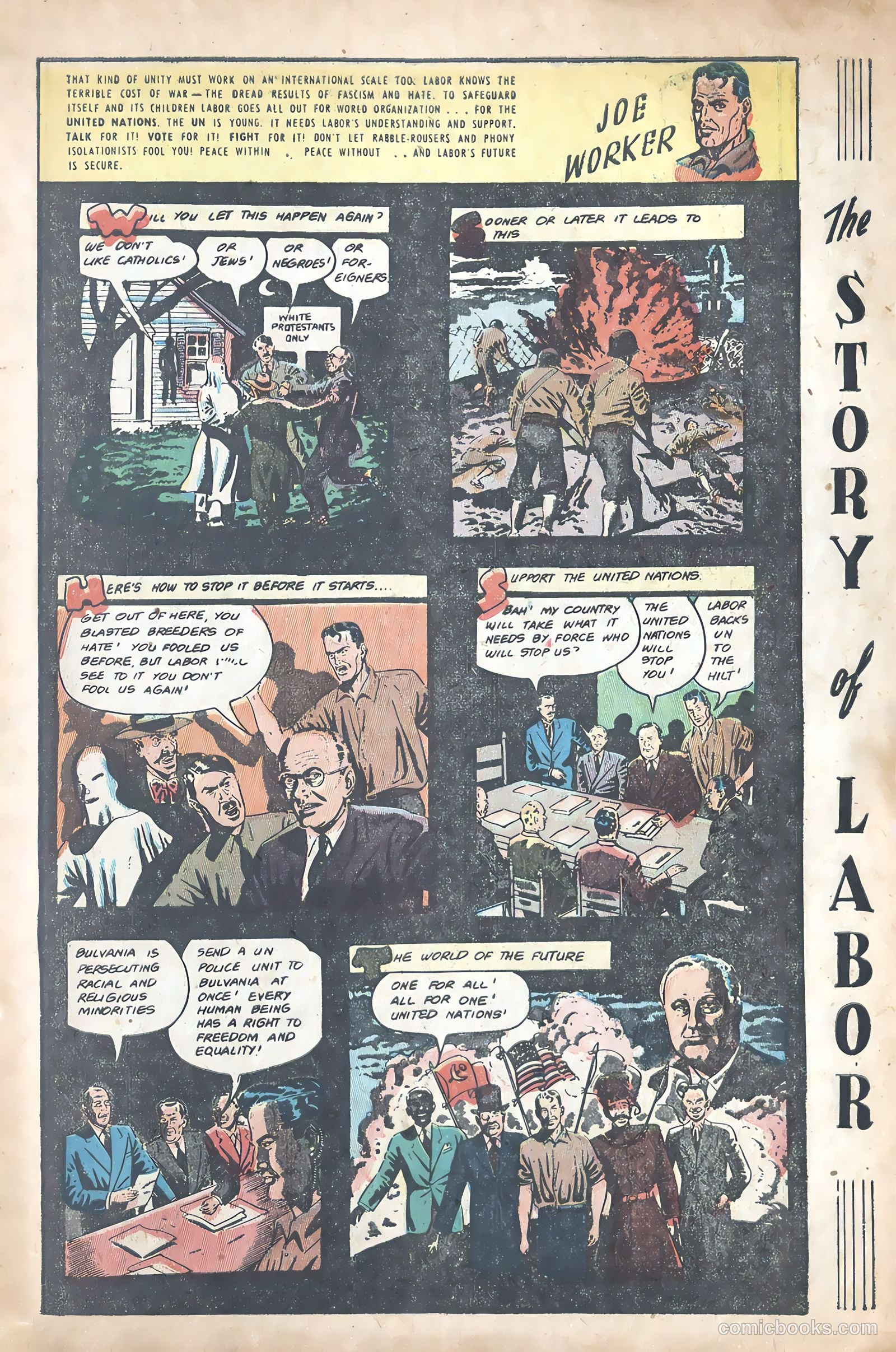 Joe Worker and the Story of Labor #nn — page 47 of 47
