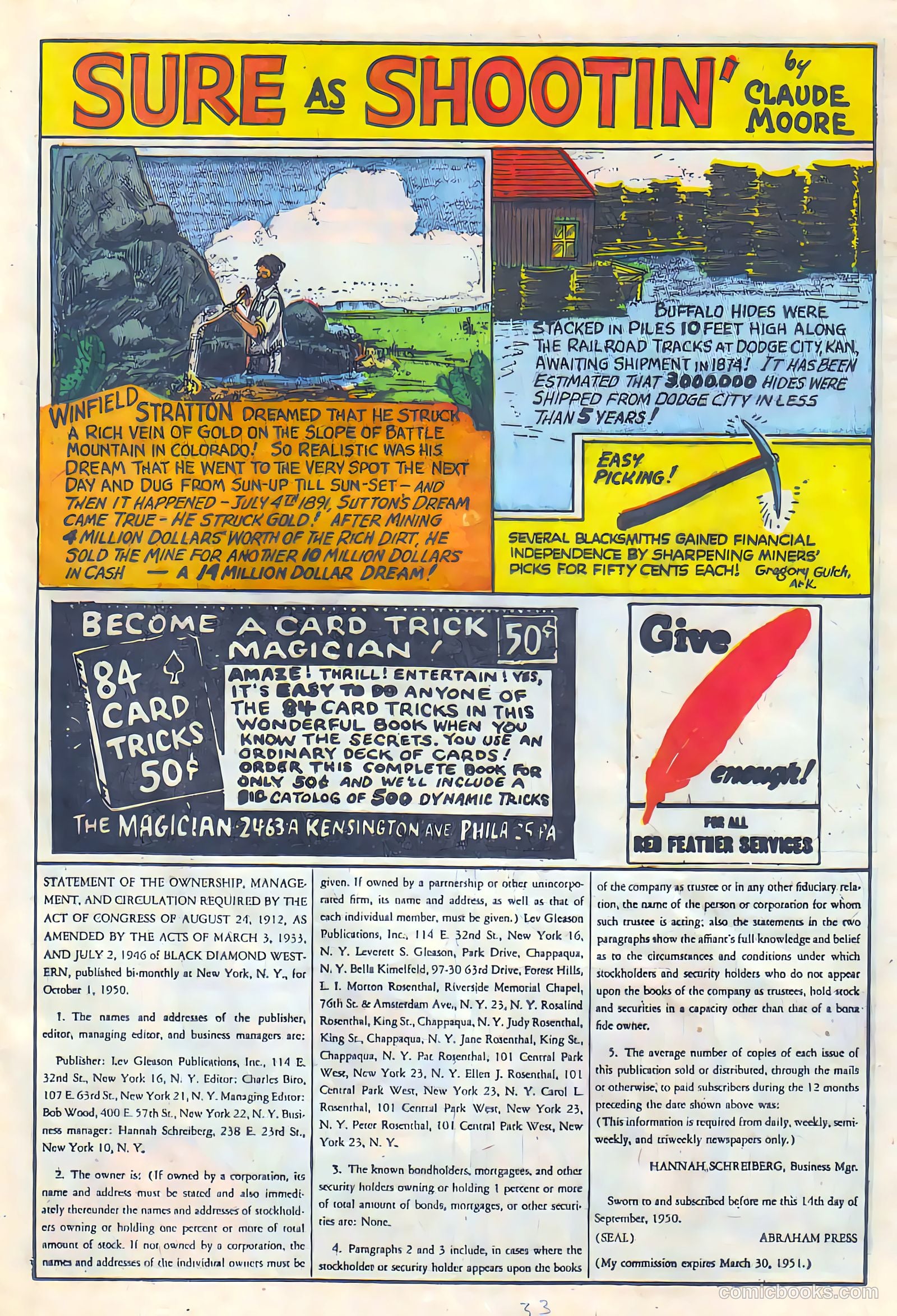 Black Diamond Western #24 — page 33 of 53