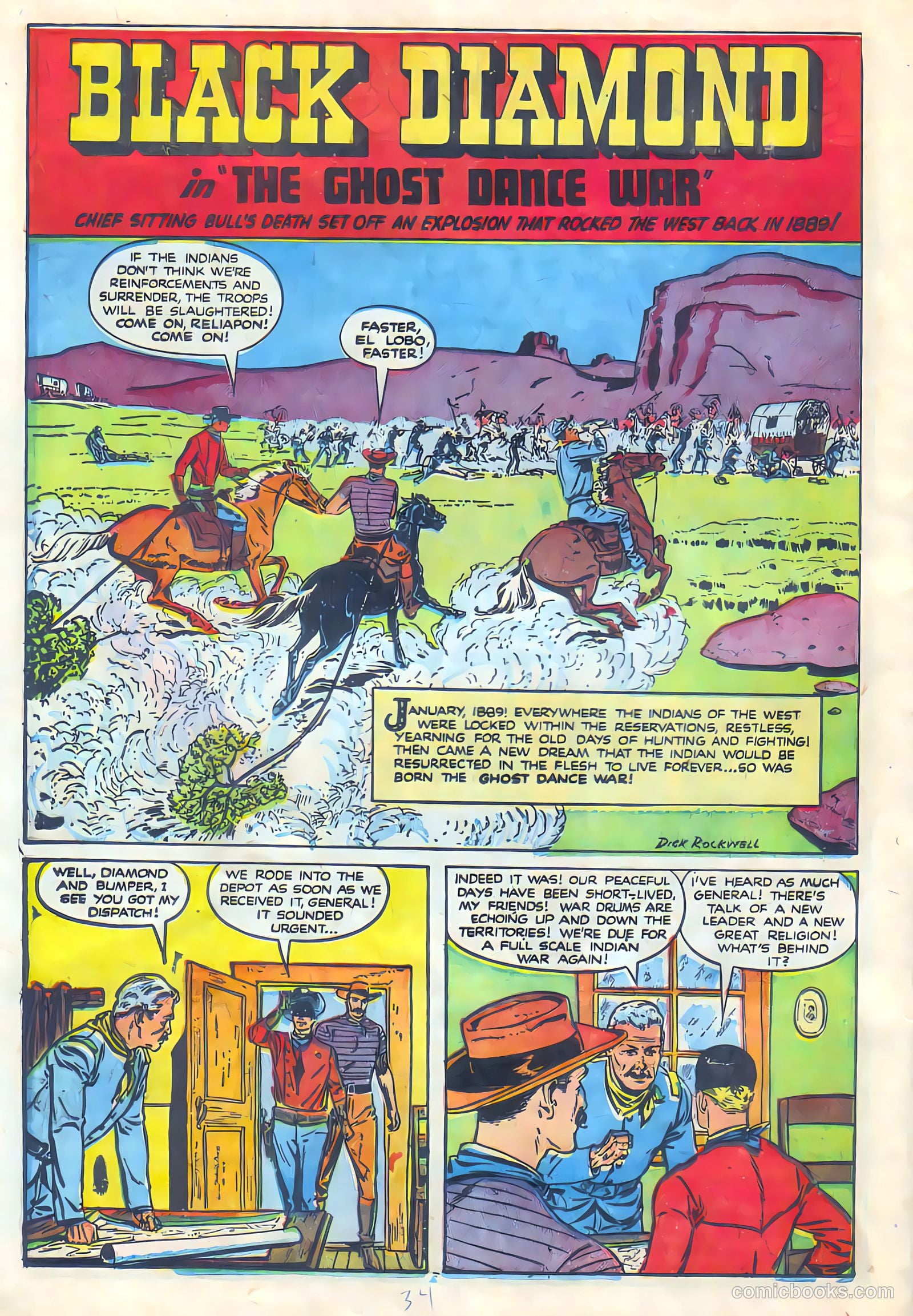 Black Diamond Western #24 — page 34 of 53