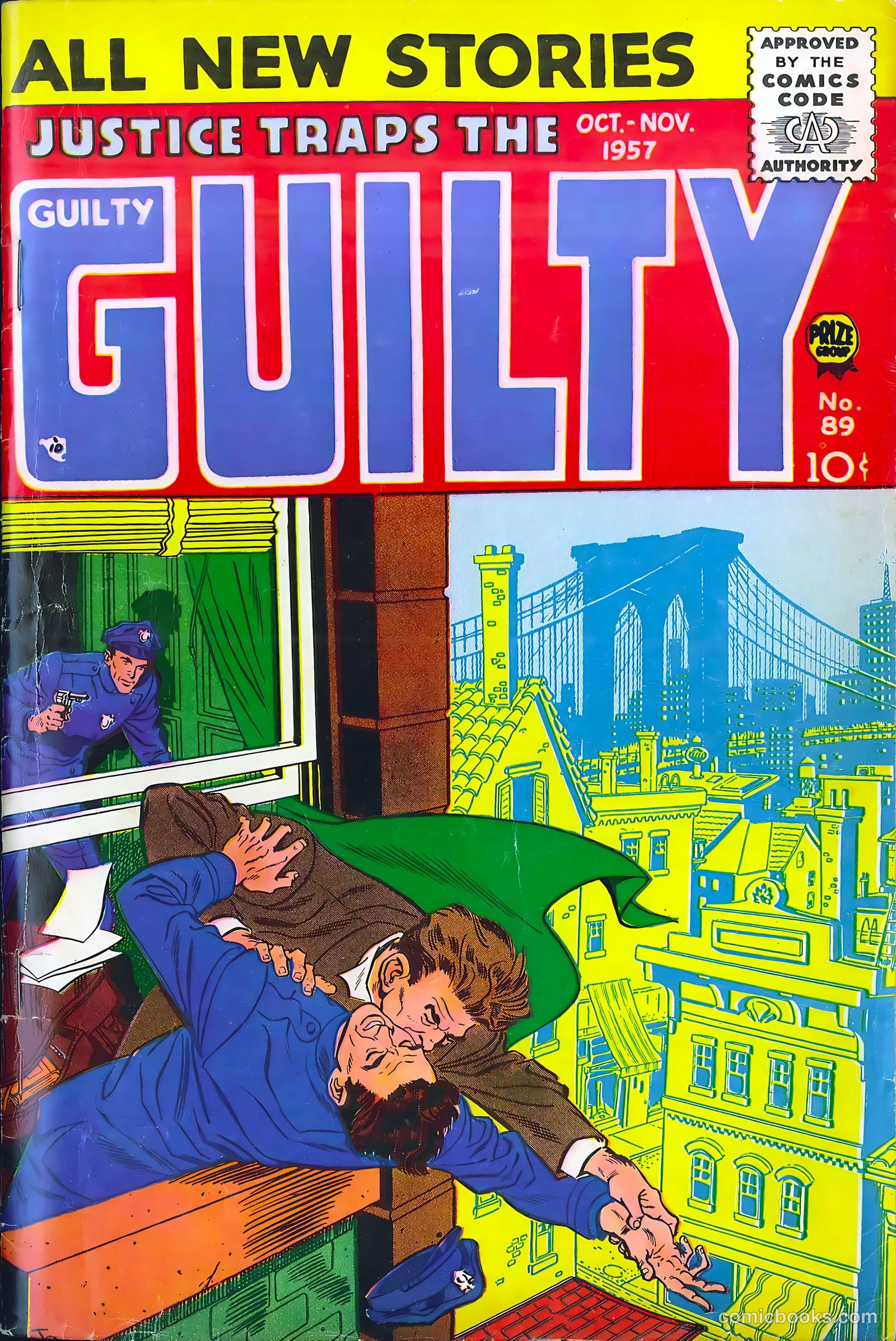 Justice Traps the Guilty #89 — page 1 of 36
