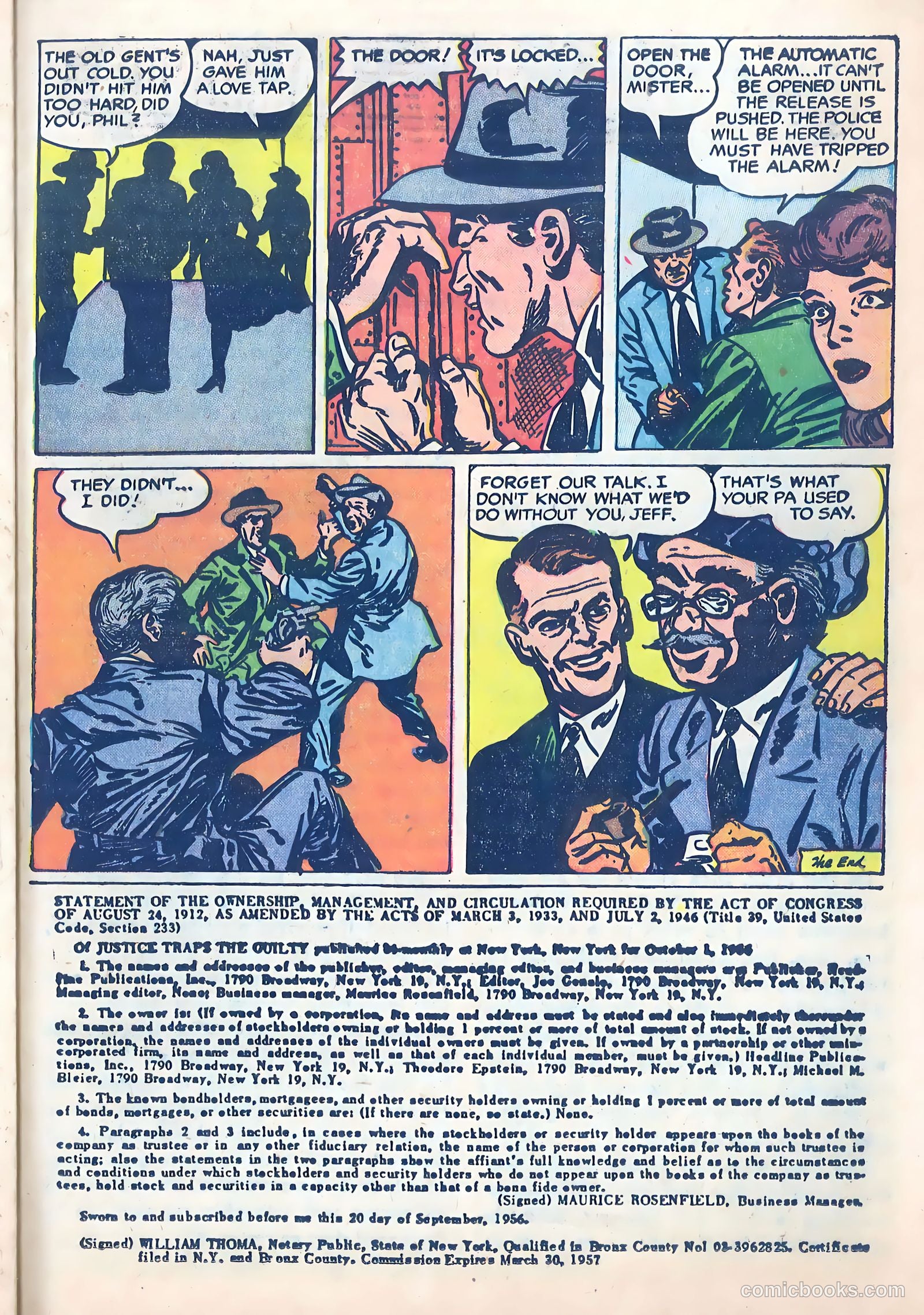 Justice Traps the Guilty #89 — page 25 of 36