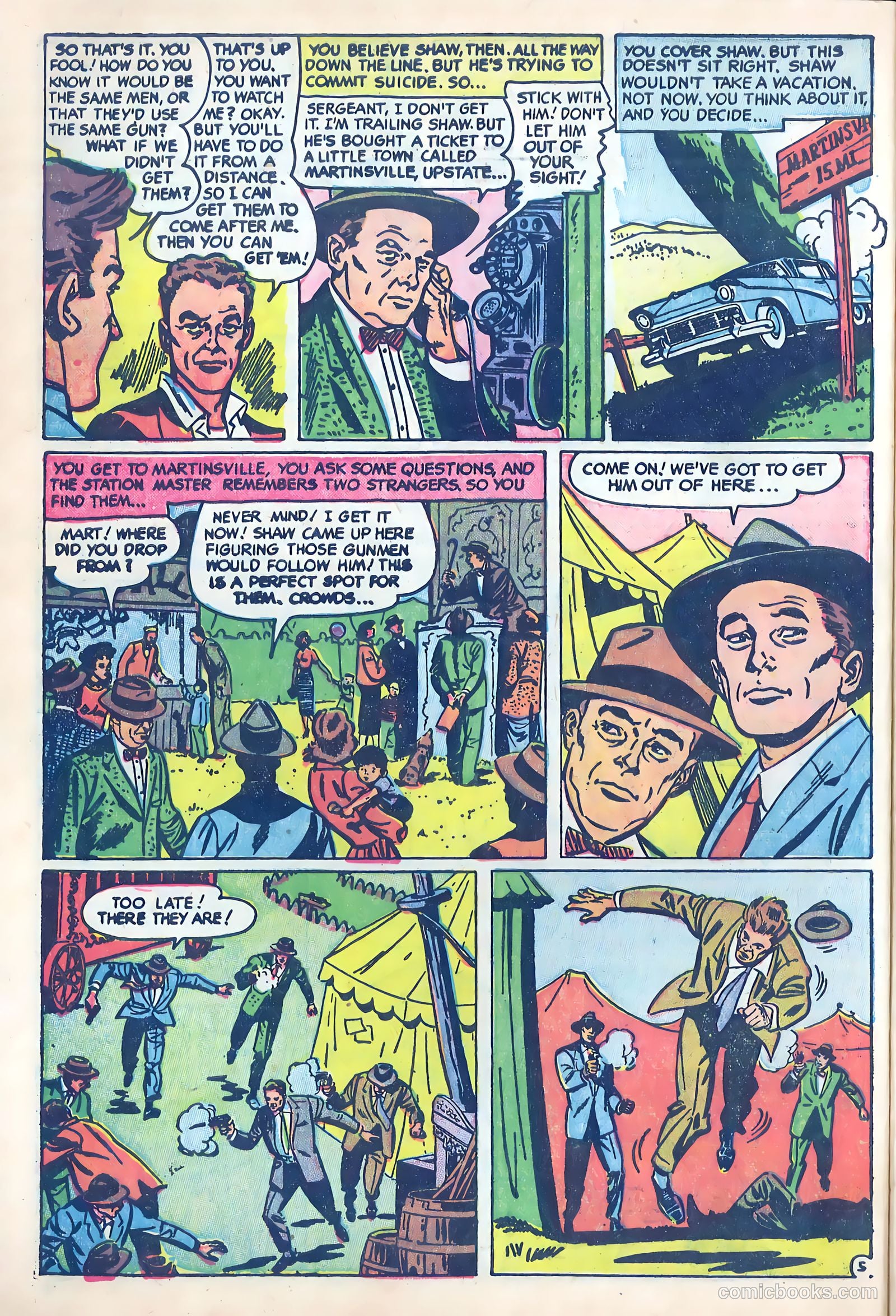 Justice Traps the Guilty #89 — page 32 of 36