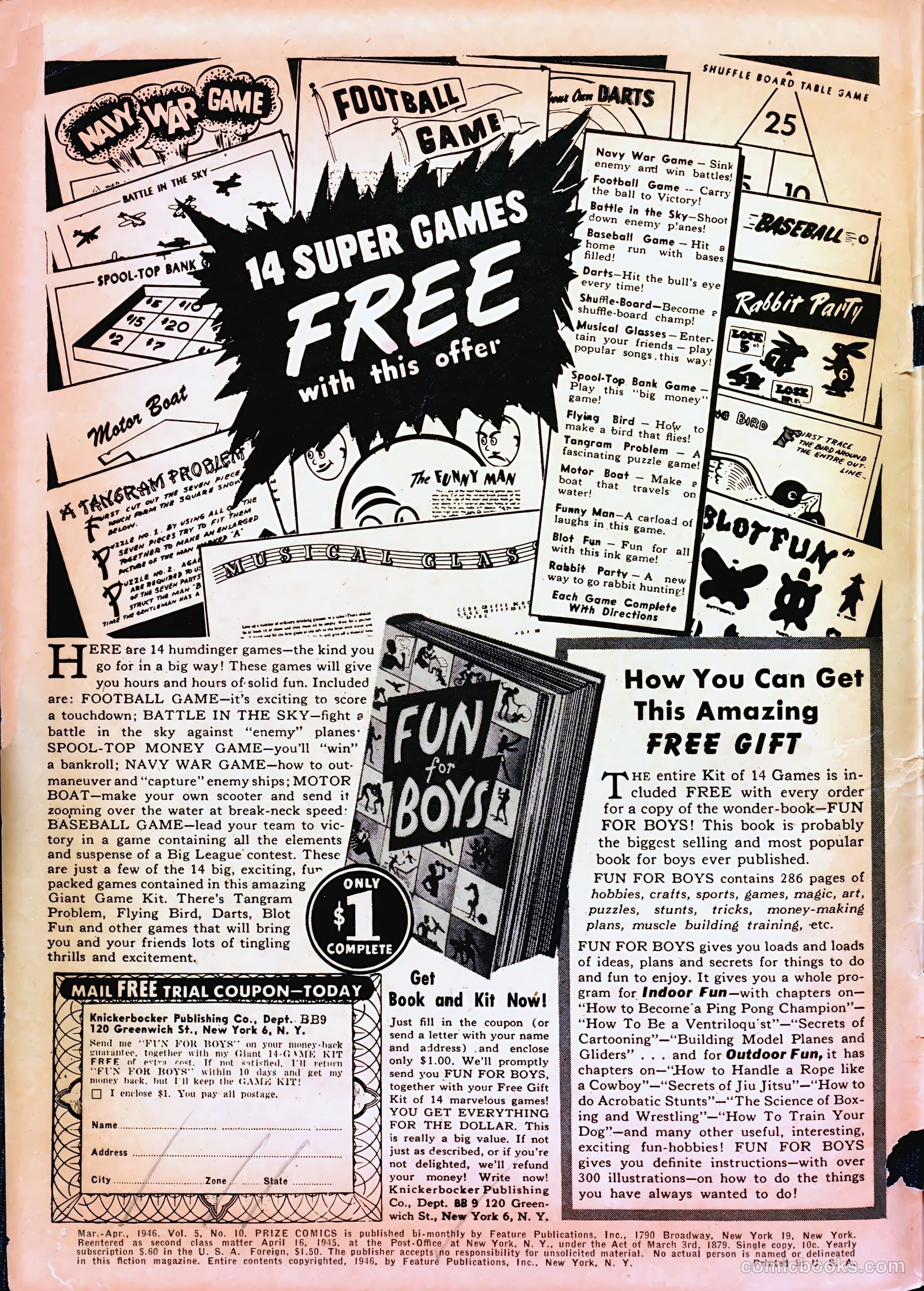 Prize Comics #58 — page 2 of 52