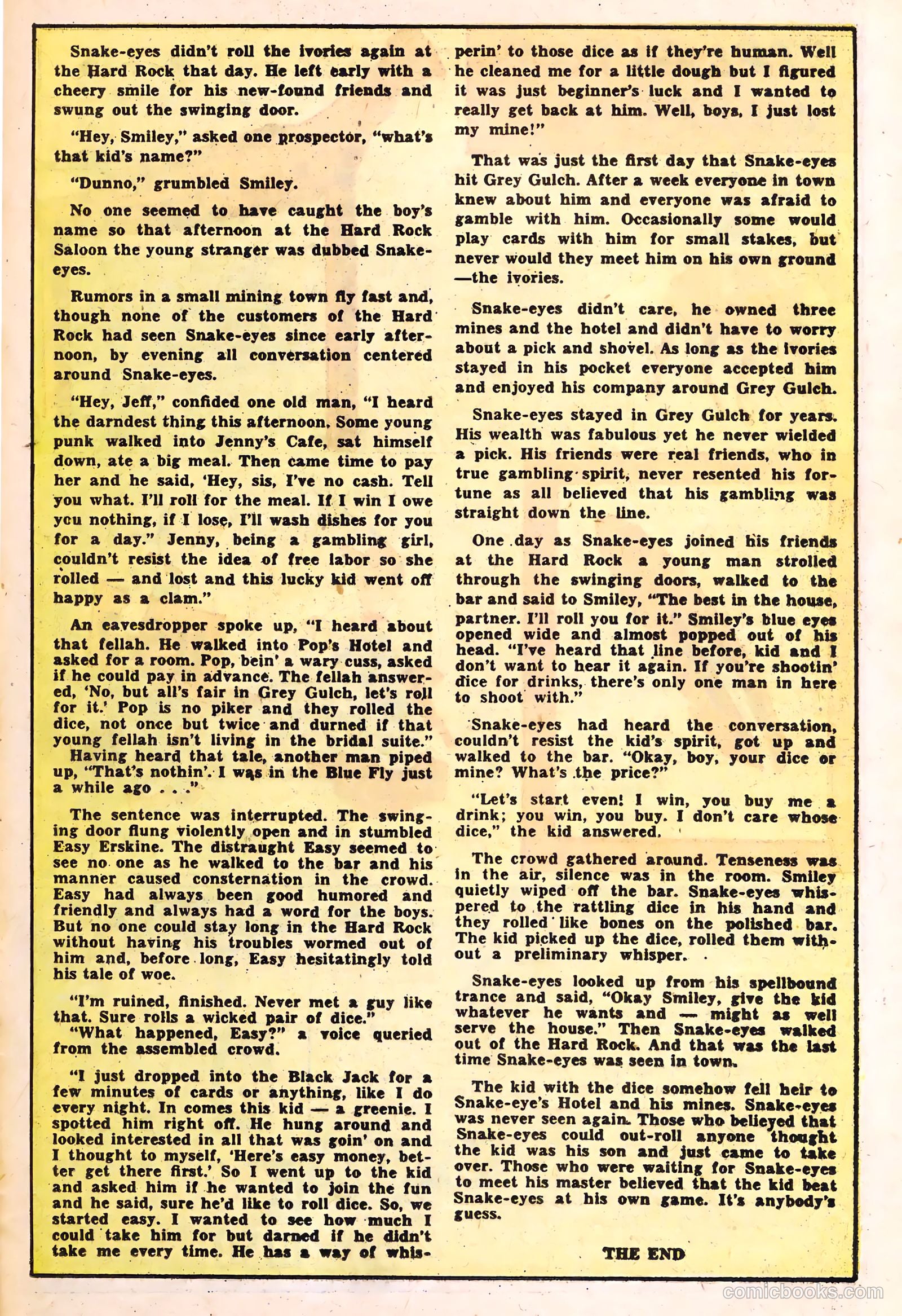 Black Diamond Western #30 — page 23 of 35