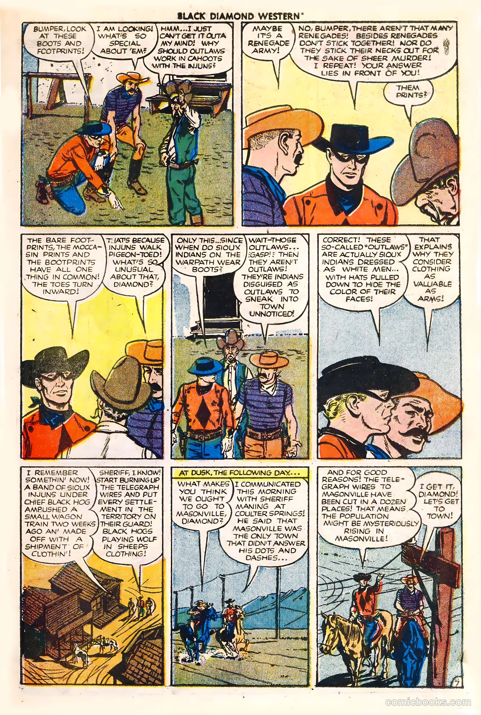 Black Diamond Western #32 — page 19 of 36