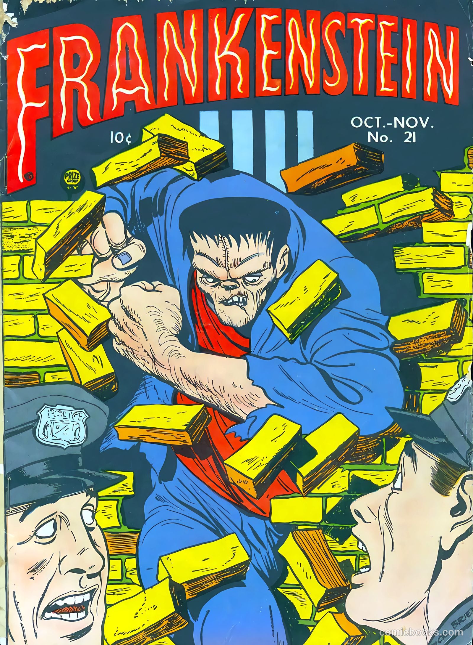 Frankenstein #21 — page 1 of 36