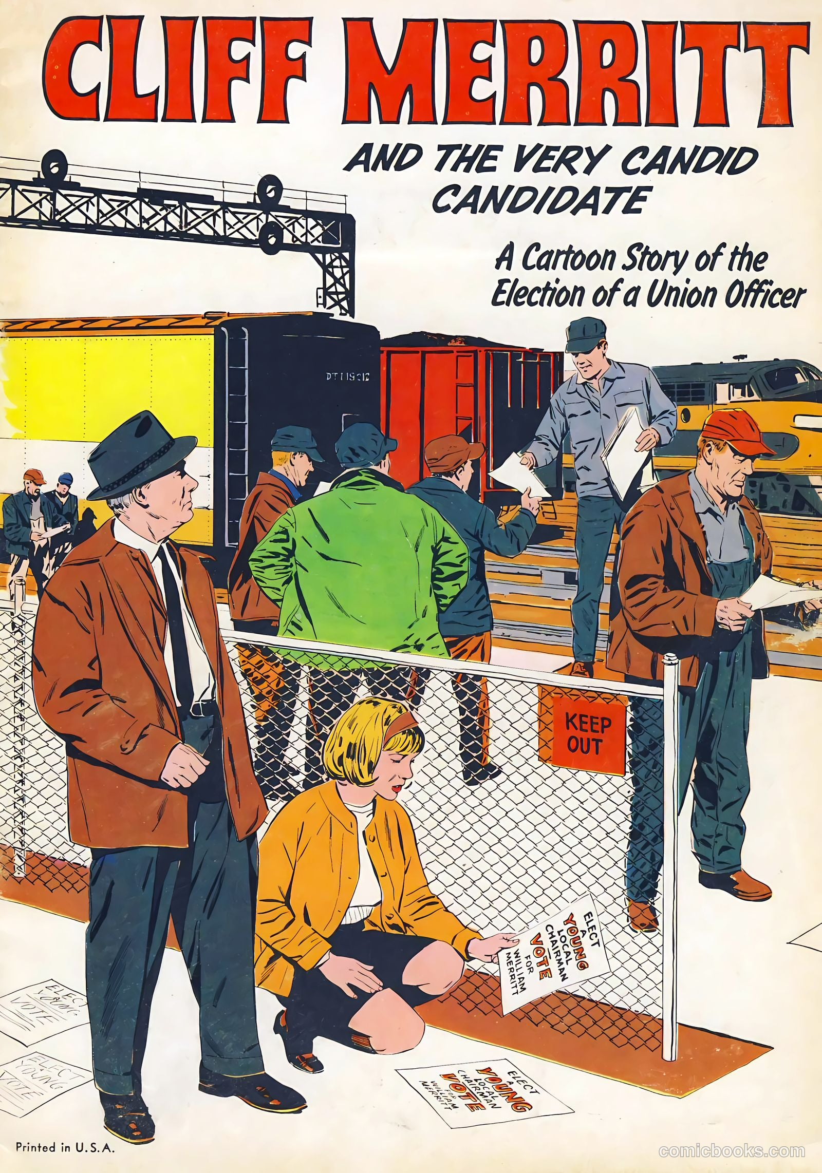 Cliff Merritt and the Very Candid Candidate #nn — page 1 of 28