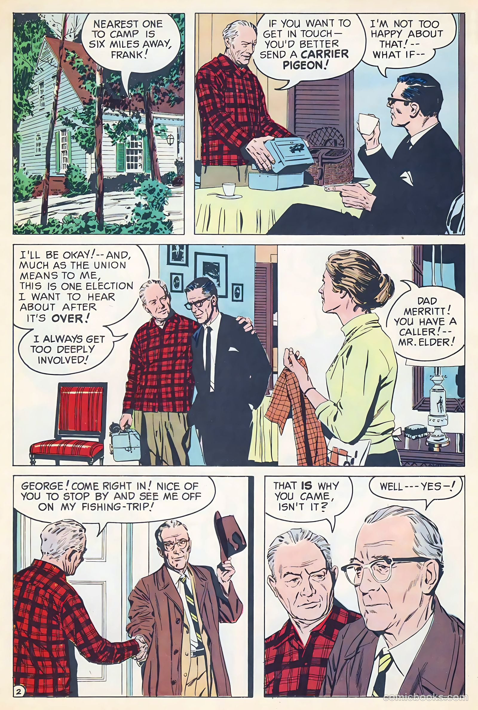Cliff Merritt and the Very Candid Candidate #nn — page 4 of 28