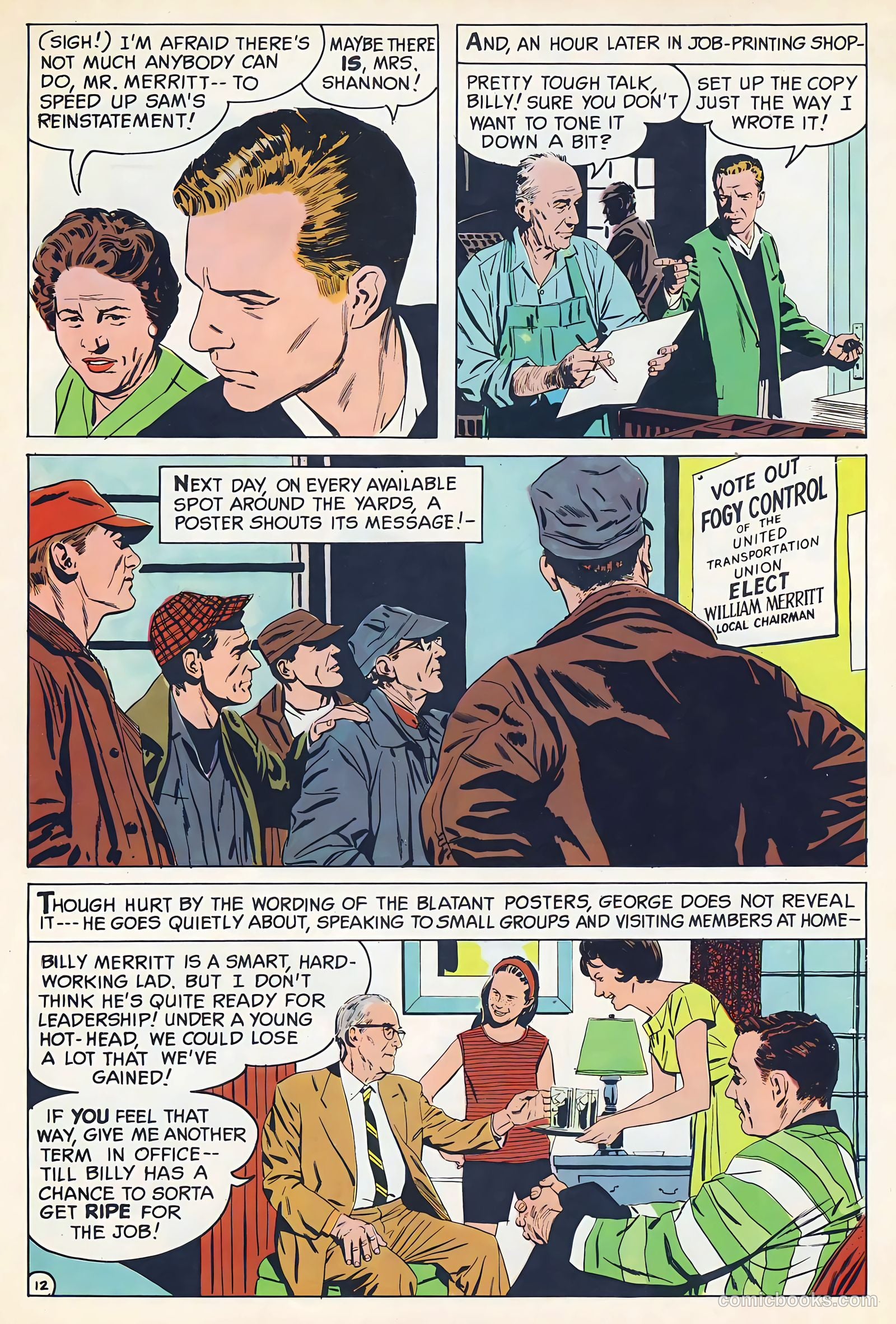 Cliff Merritt and the Very Candid Candidate #nn — page 14 of 28