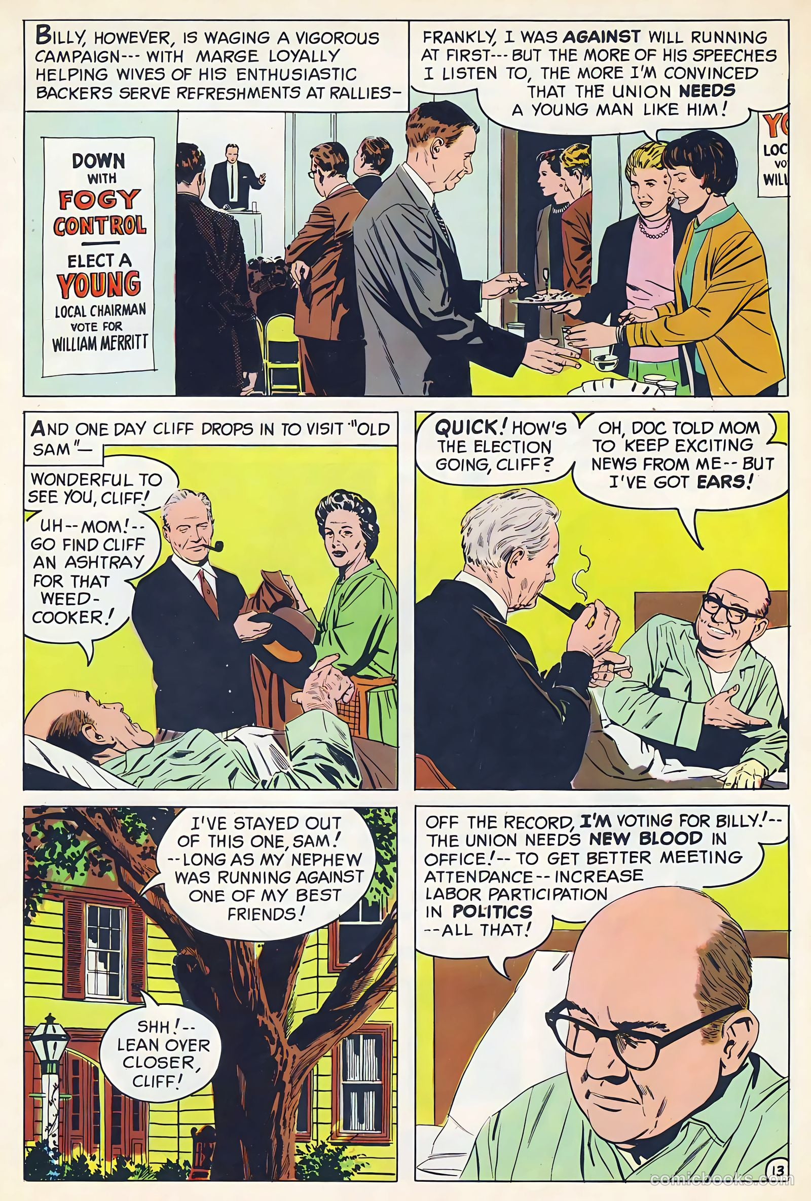 Cliff Merritt and the Very Candid Candidate #nn — page 15 of 28