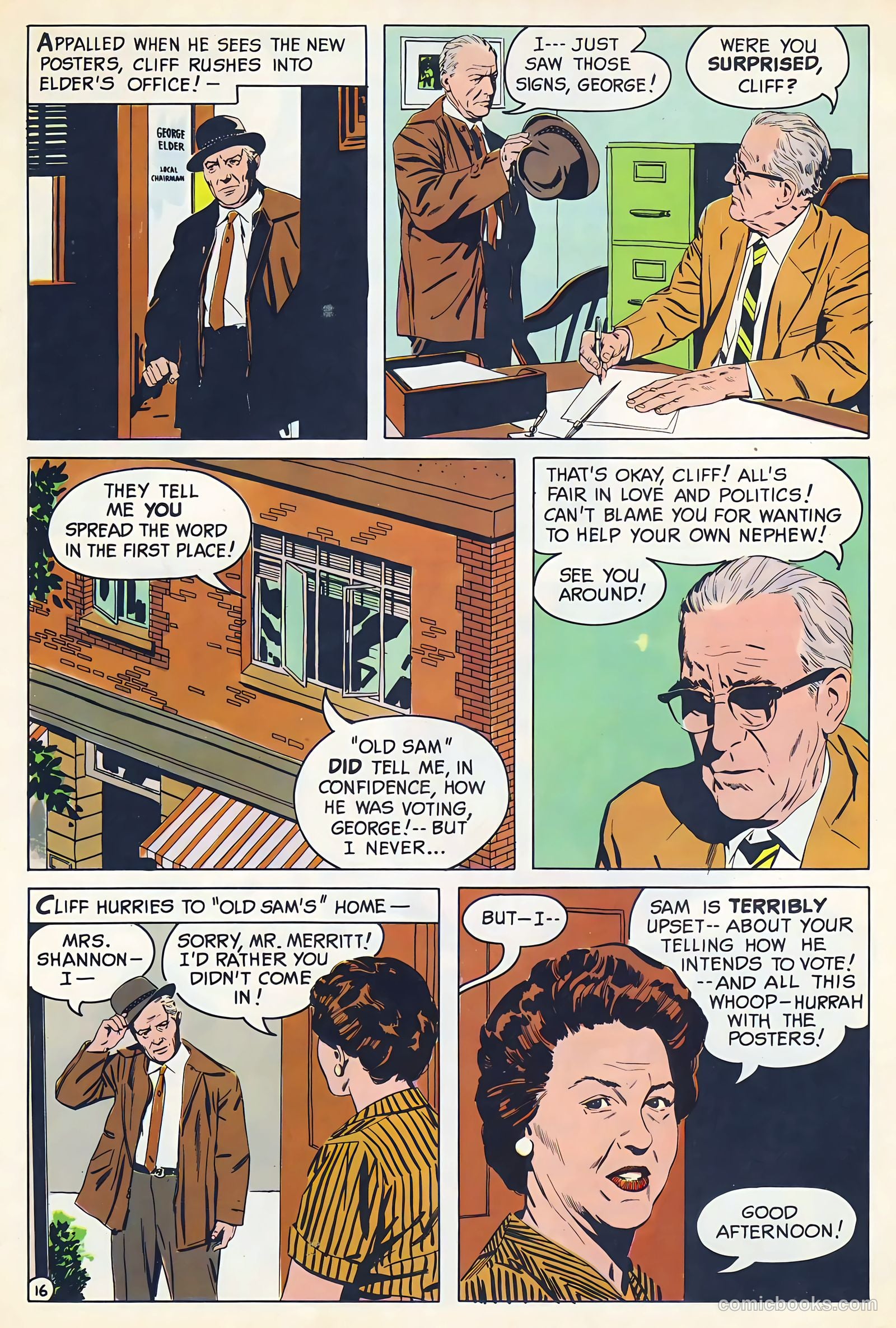 Cliff Merritt and the Very Candid Candidate #nn — page 18 of 28