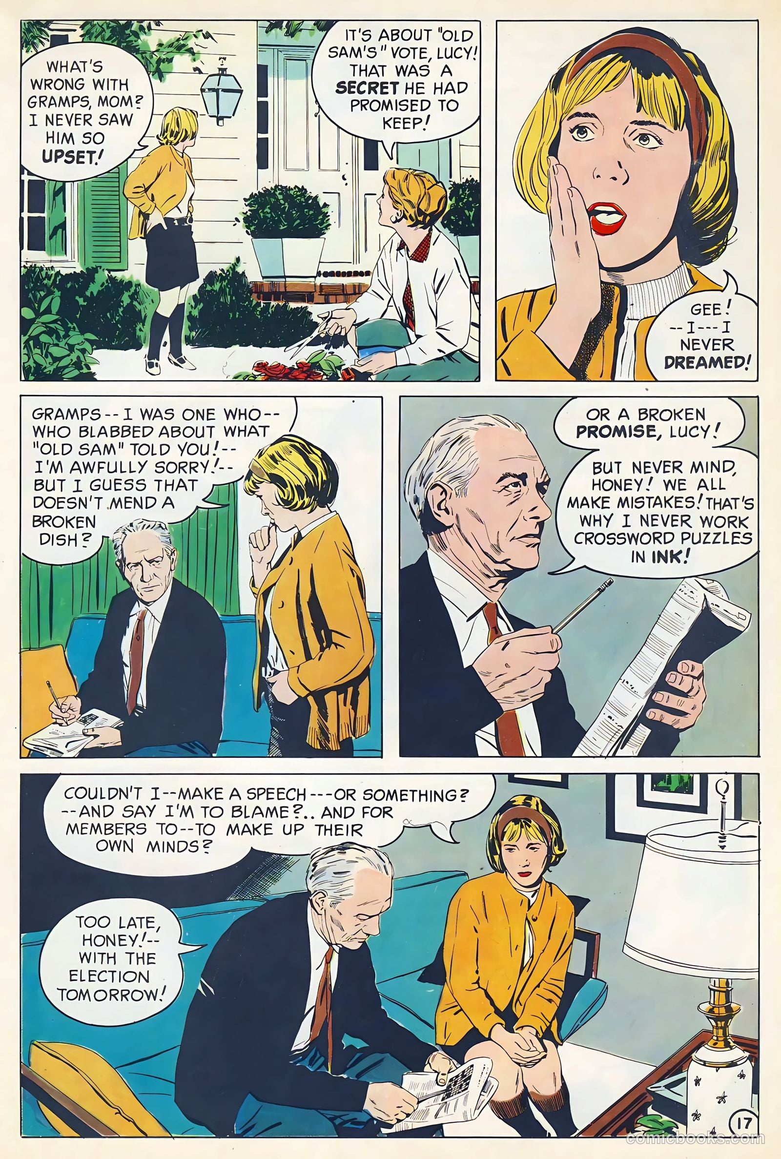 Cliff Merritt and the Very Candid Candidate #nn — page 19 of 28