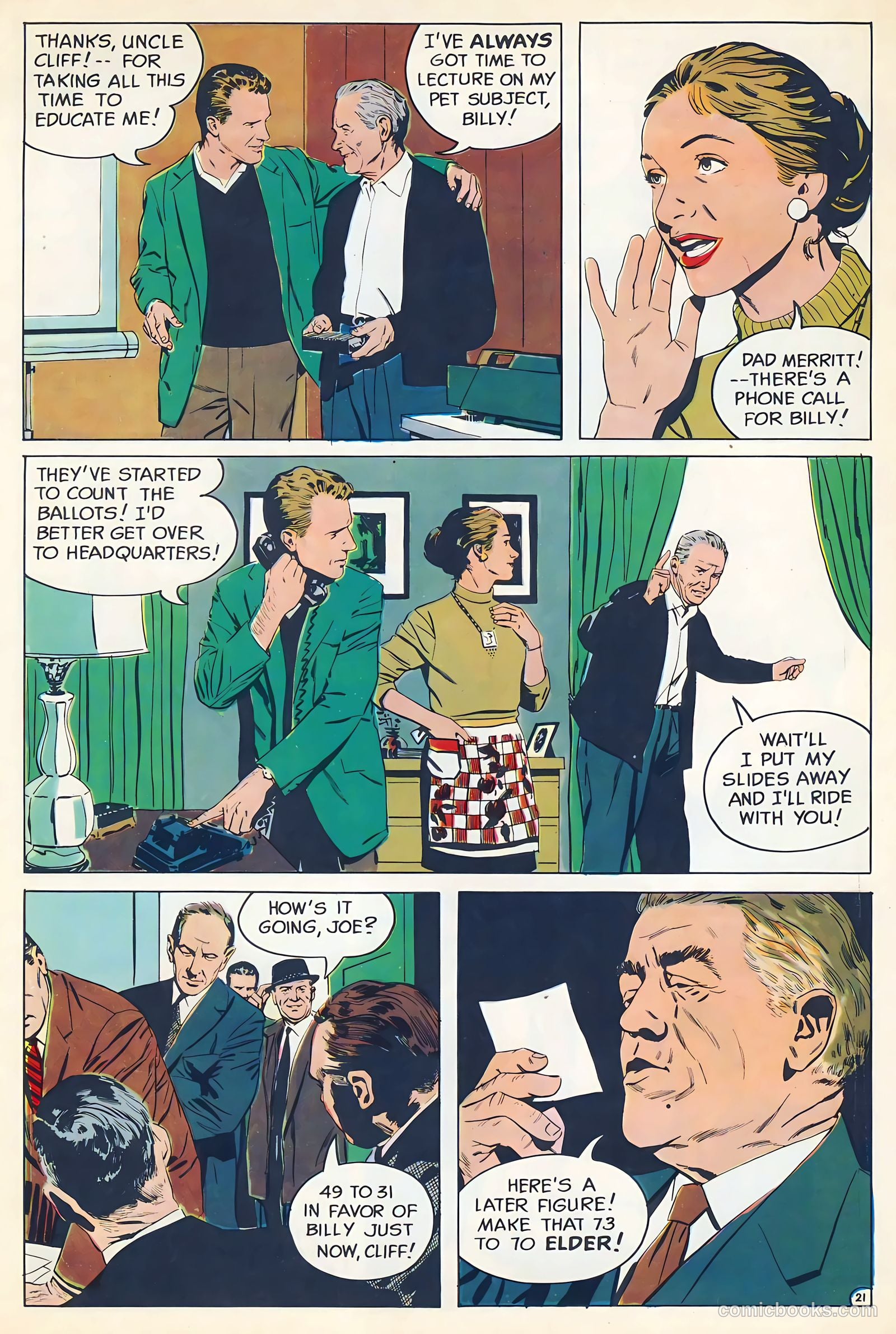 Cliff Merritt and the Very Candid Candidate #nn — page 23 of 28