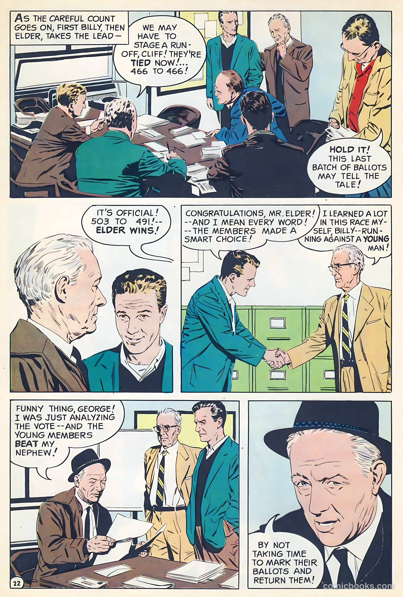 Cliff Merritt and the Very Candid Candidate #nn — page 24 of 28