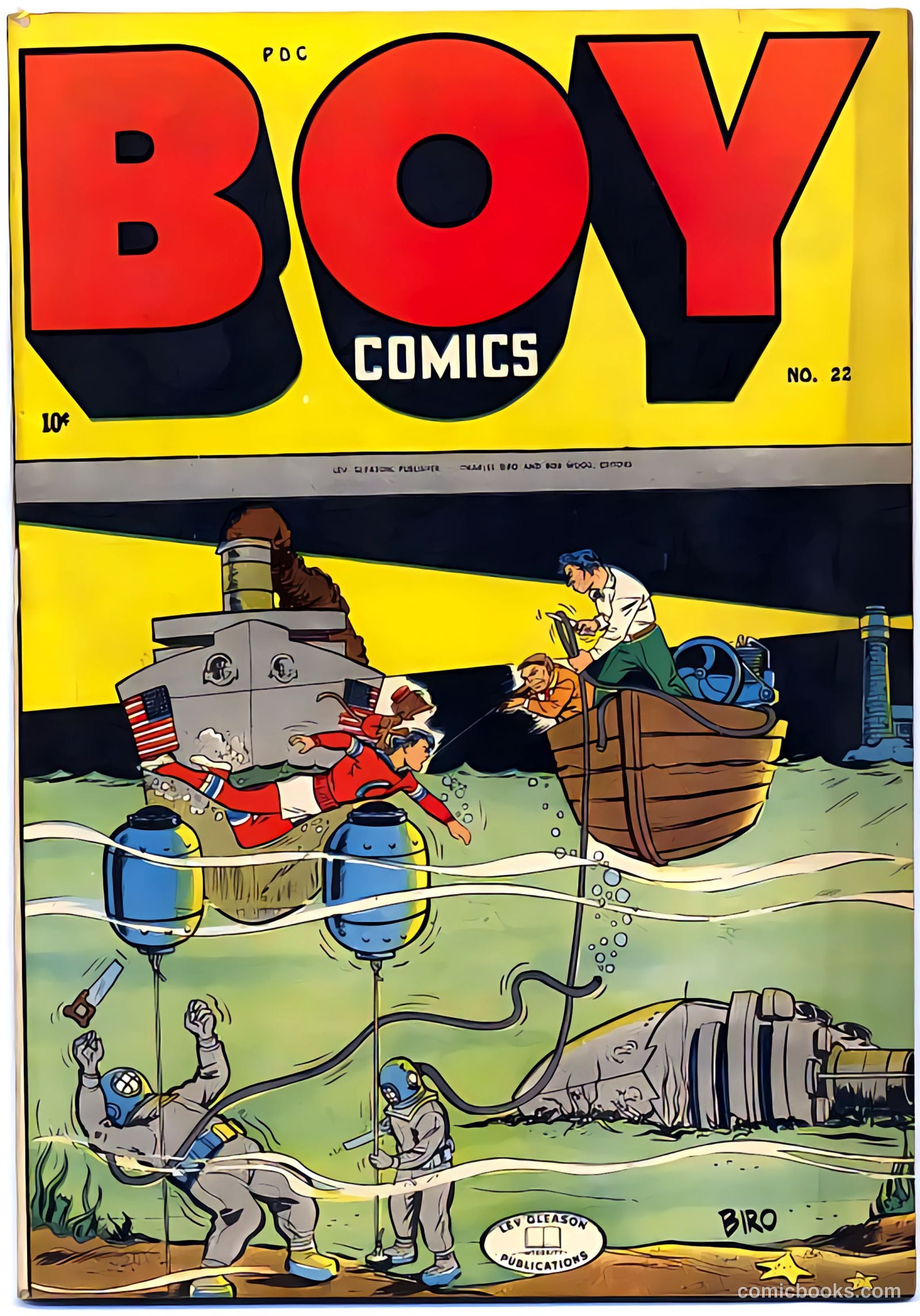 Boy Comics #22 — page 1 of 52
