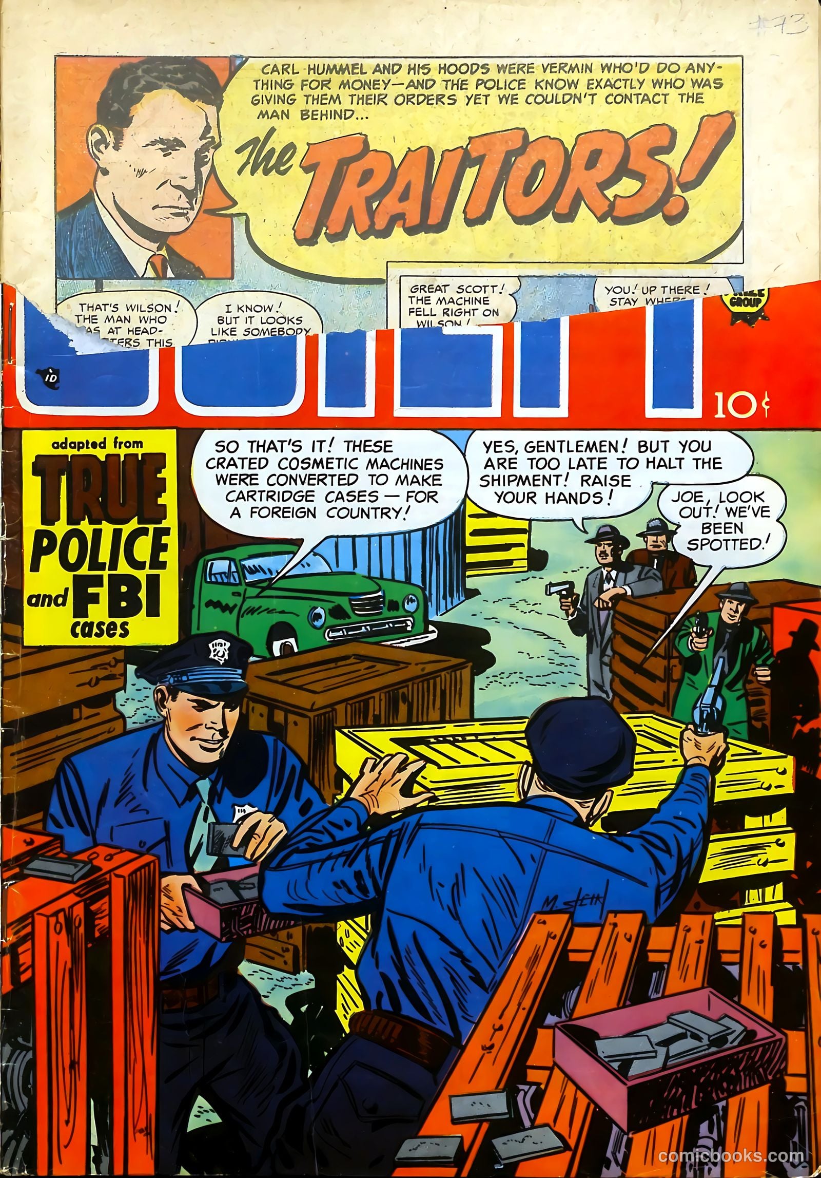 Justice Traps the Guilty #73 — page 2 of 38