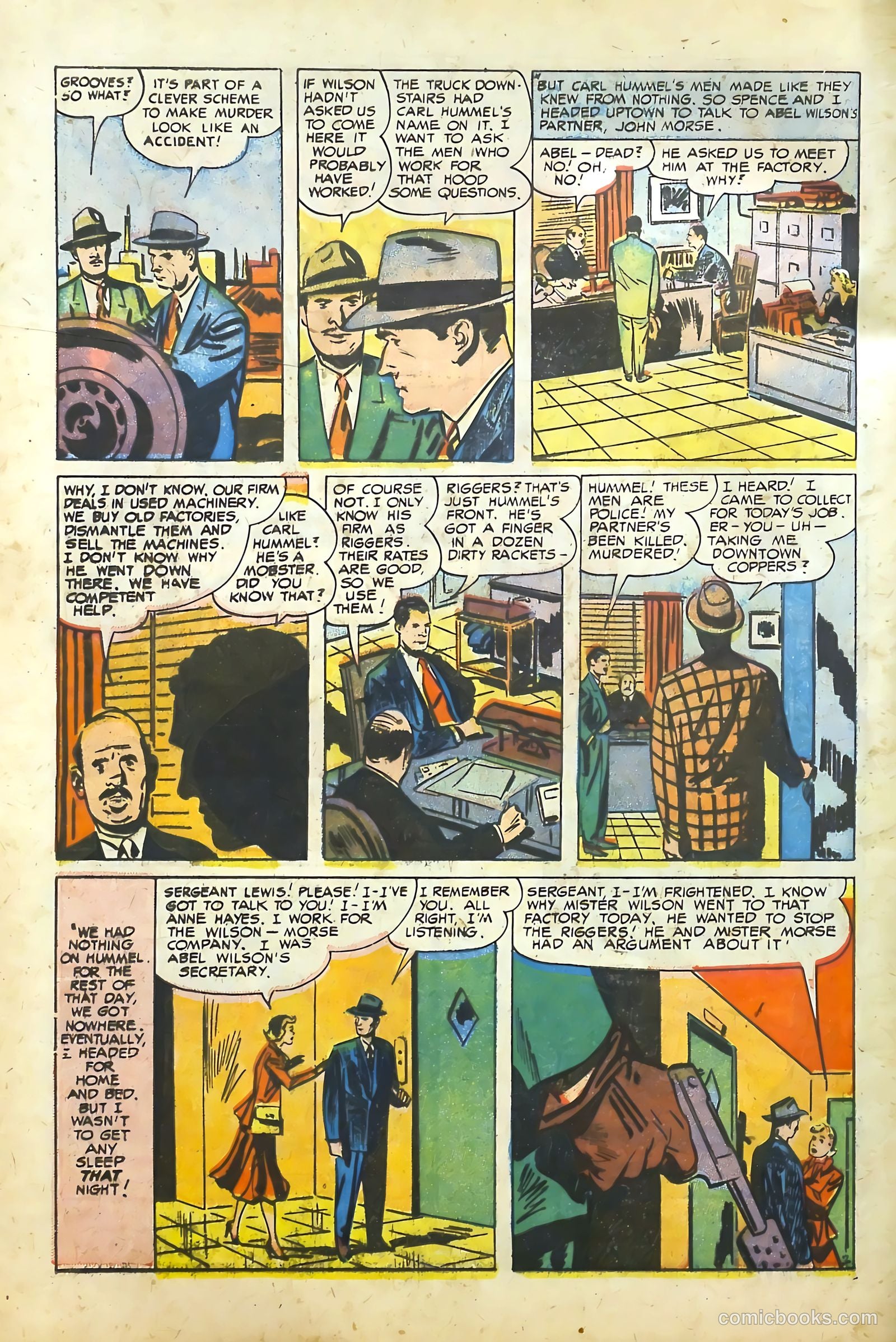 Justice Traps the Guilty #73 — page 6 of 38