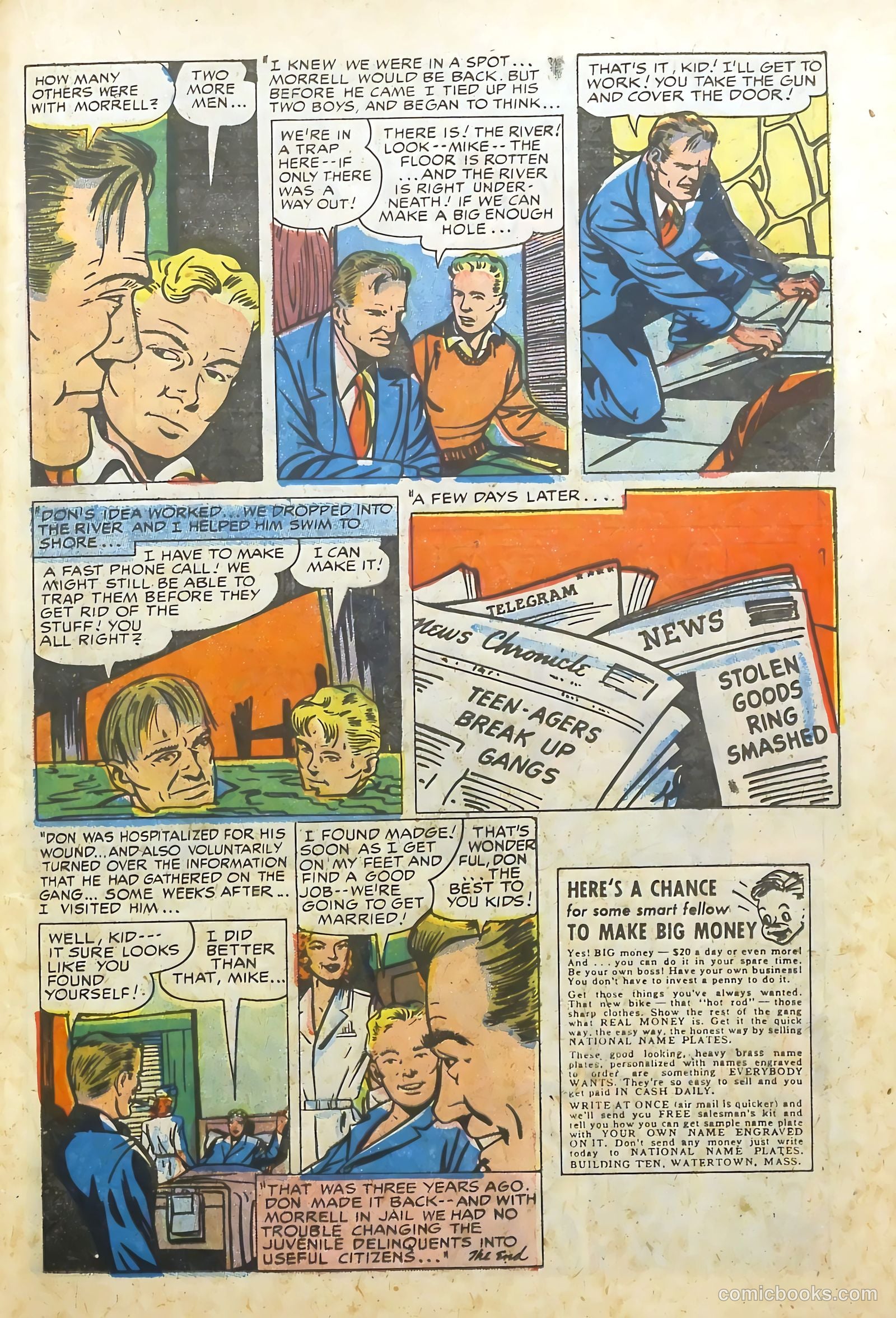 Justice Traps the Guilty #73 — page 21 of 38