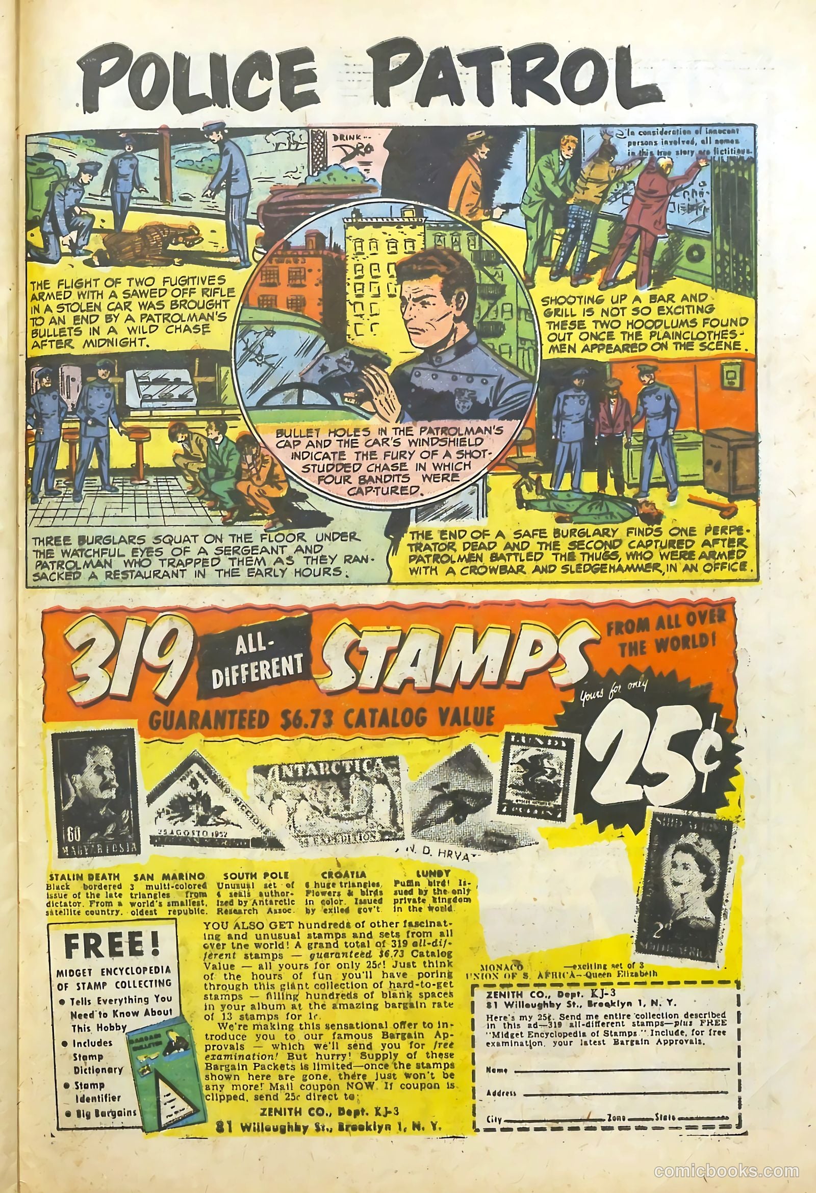 Justice Traps the Guilty #73 — page 35 of 38