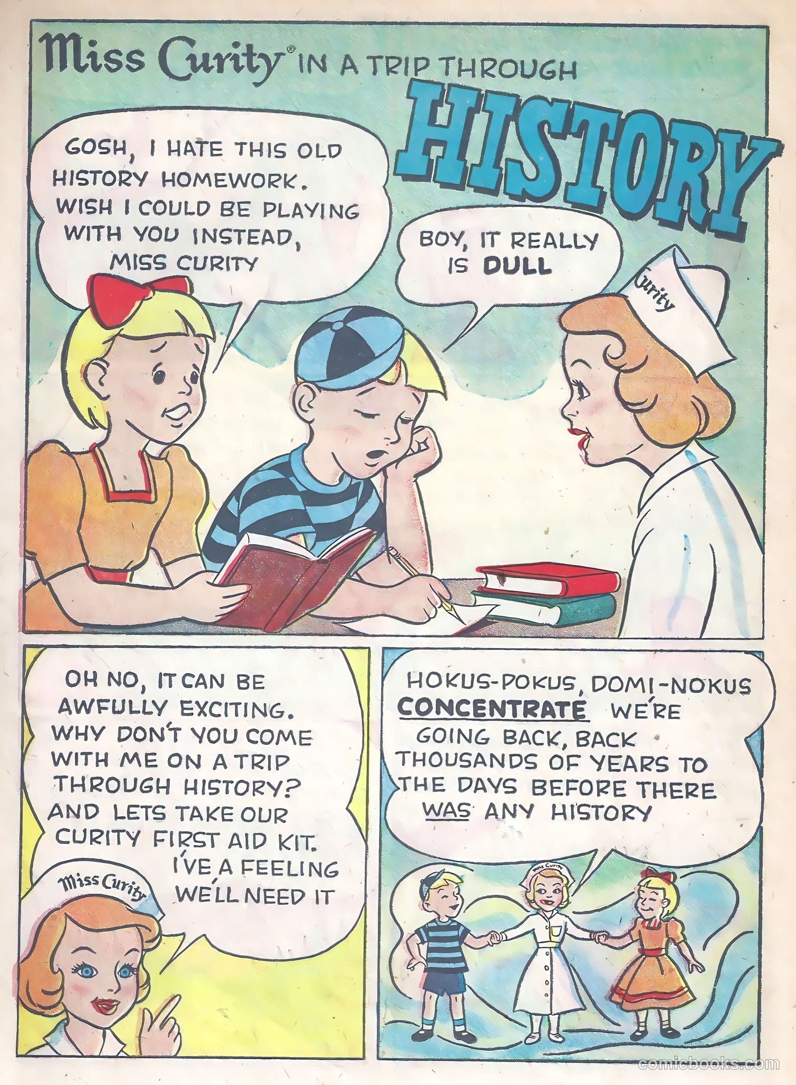 Miss Curity Comic Book #nn — page 10 of 16