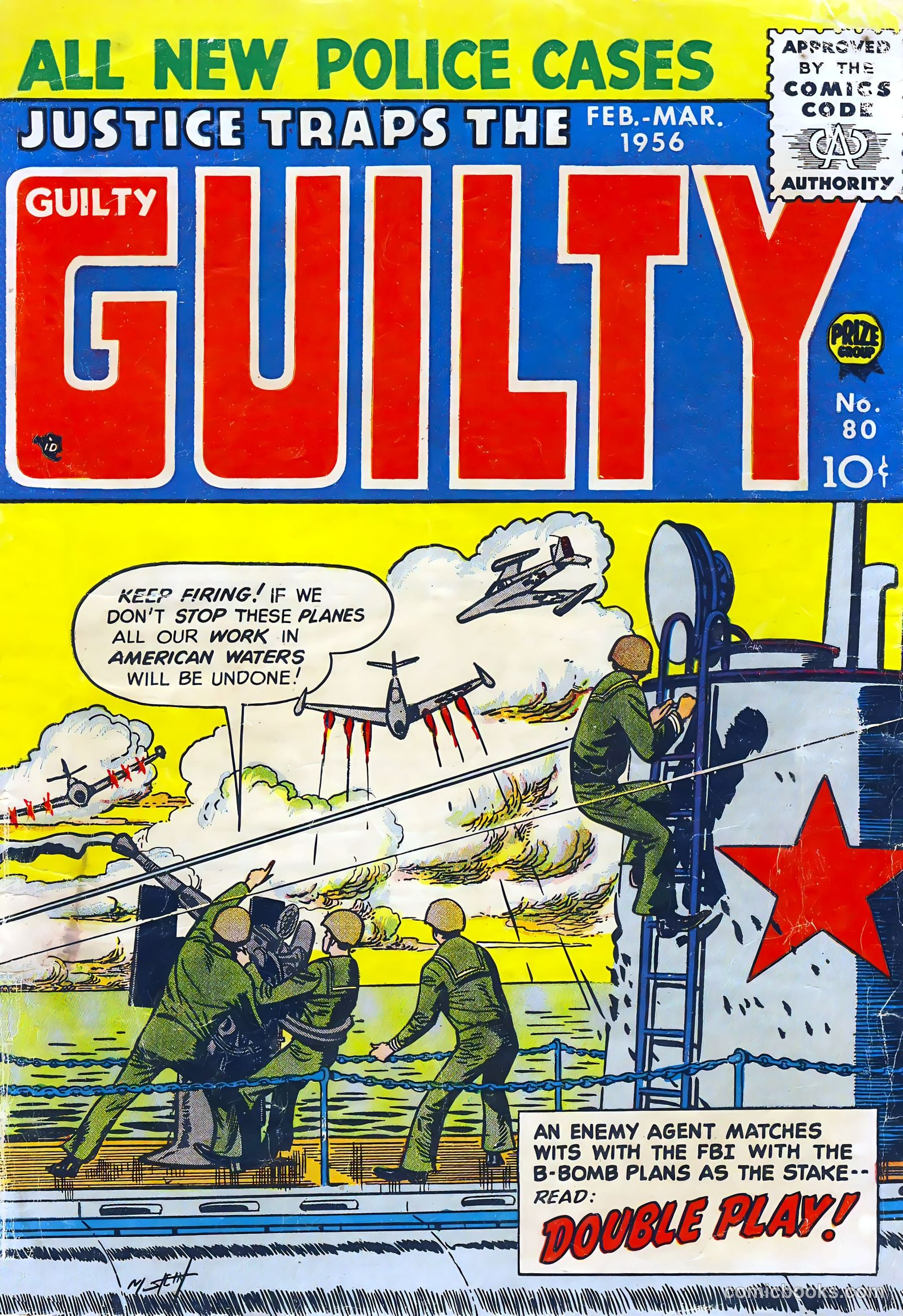 Justice Traps the Guilty #80 — page 1 of 36