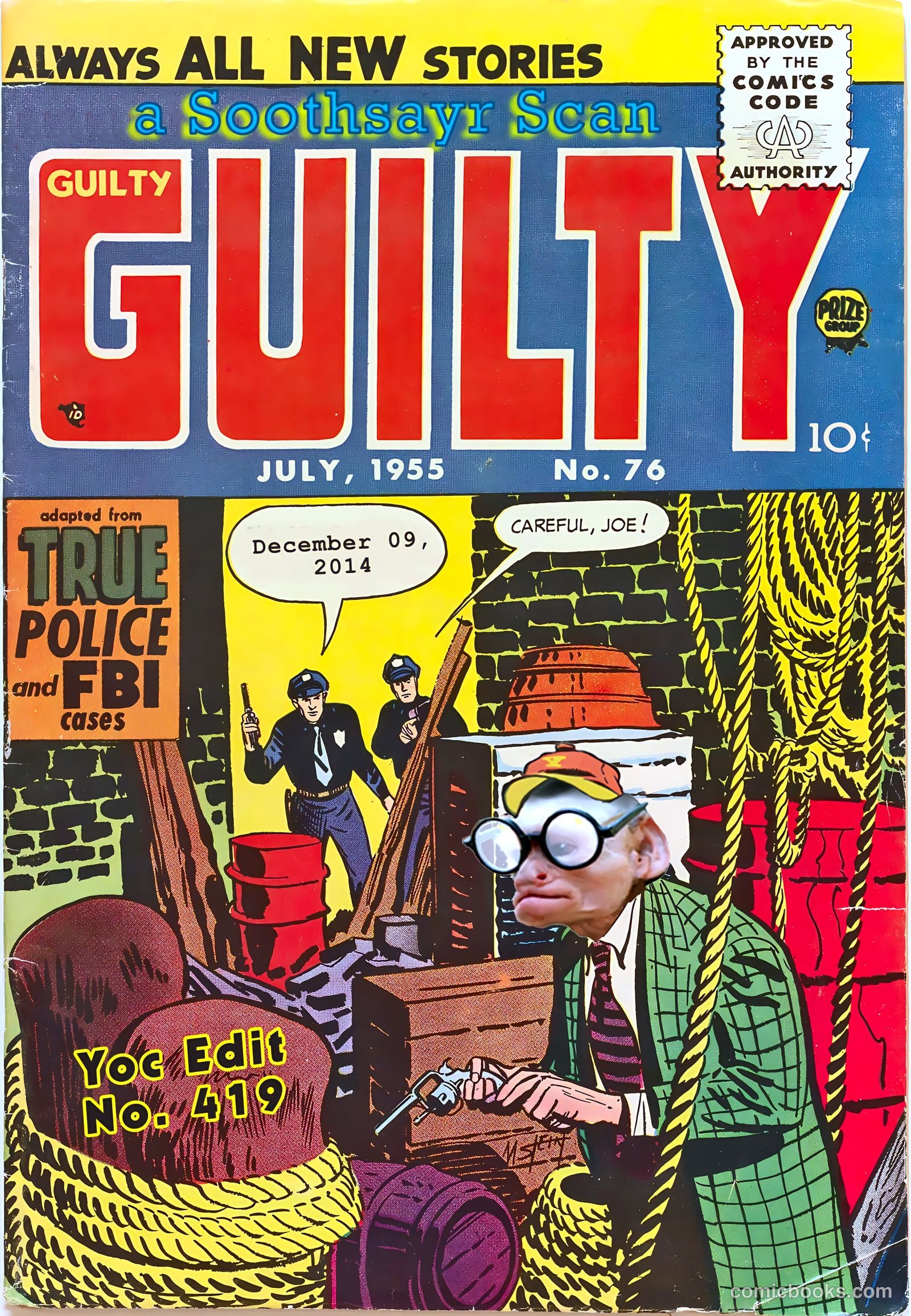 Justice Traps the Guilty #76 — page 37 of 37
