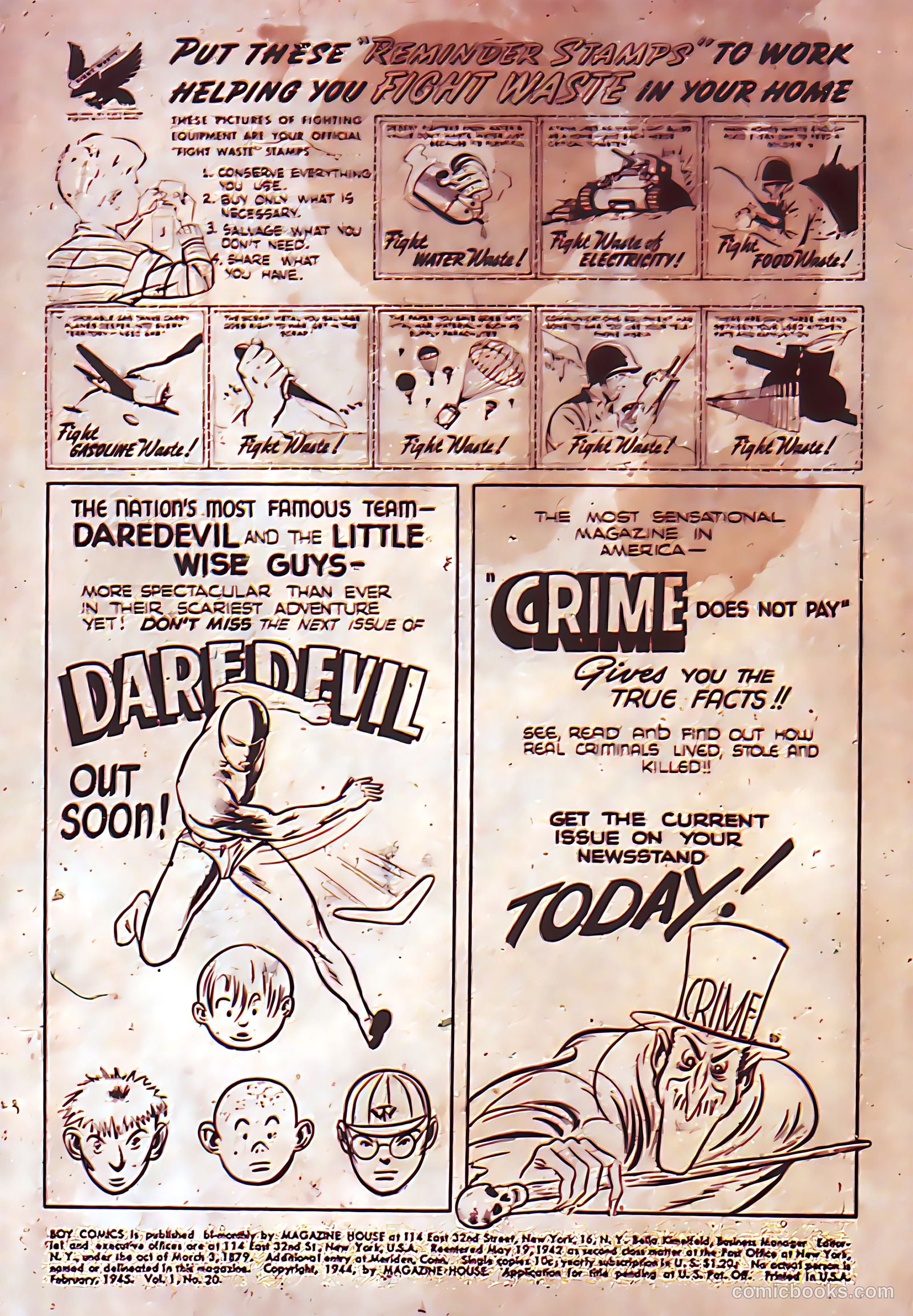 Boy Comics #20 — page 2 of 52