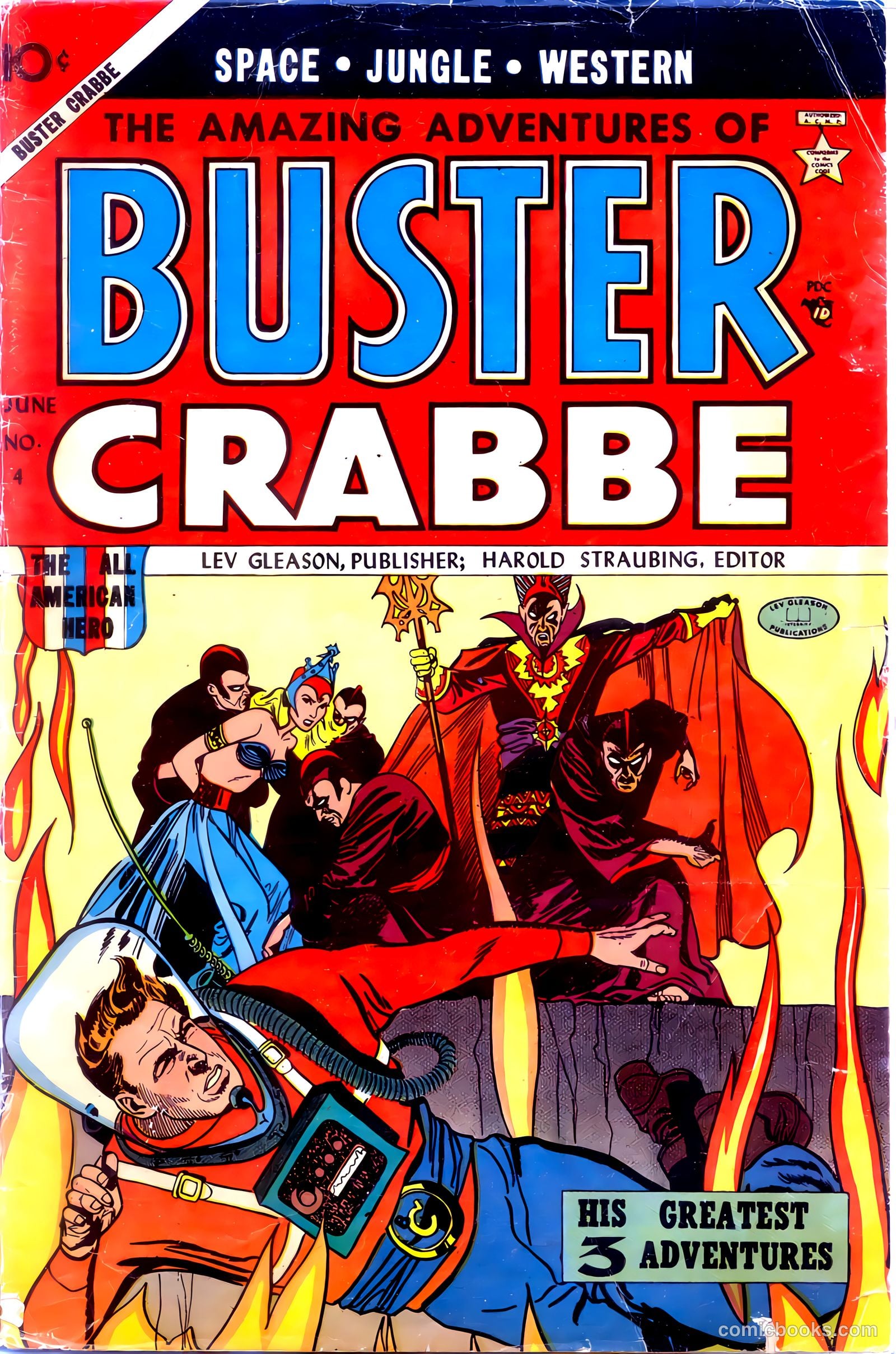 The Amazing Adventures of Buster Crabbe #4 — page 1 of 36