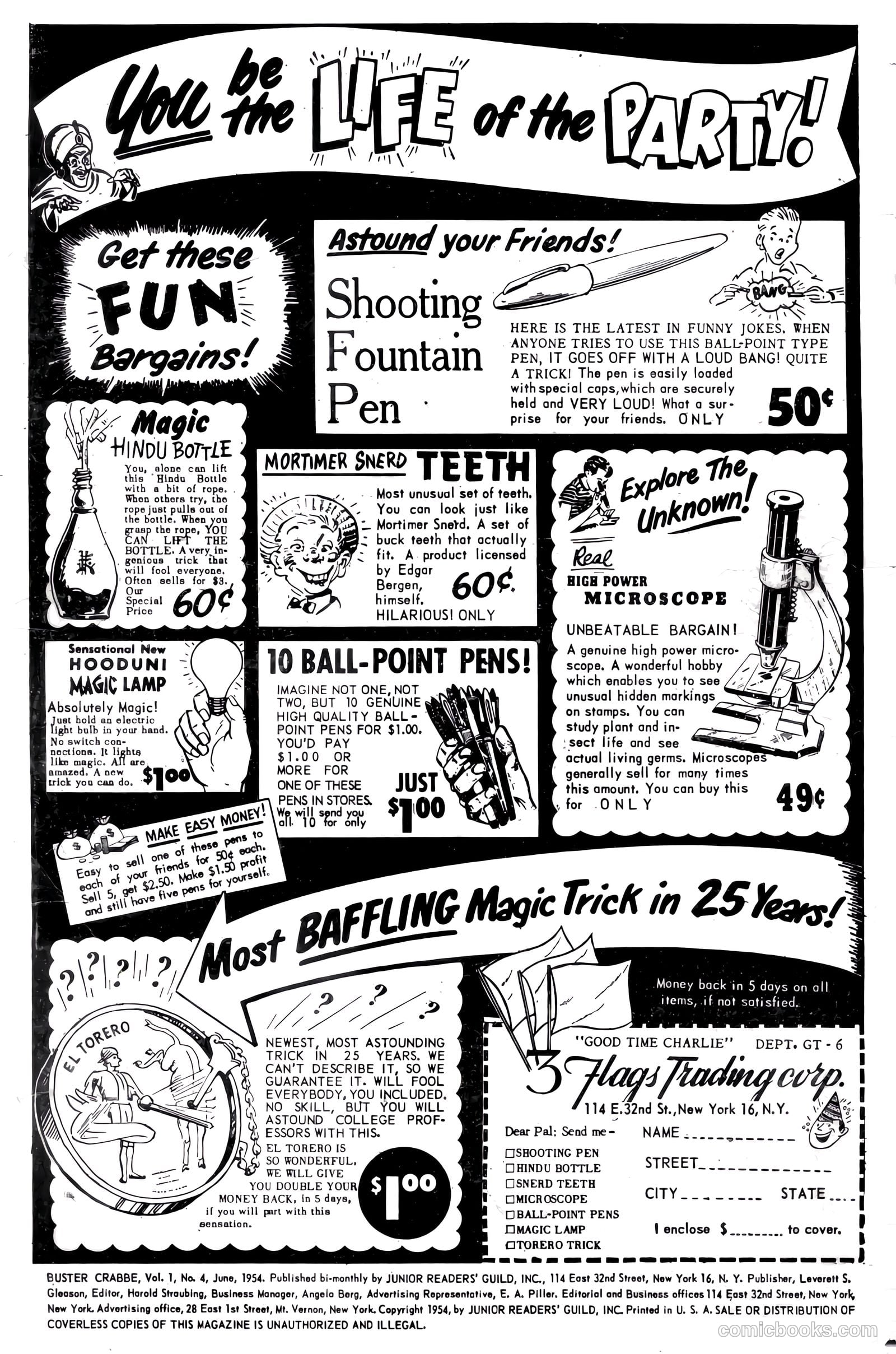 The Amazing Adventures of Buster Crabbe #4 — page 2 of 36